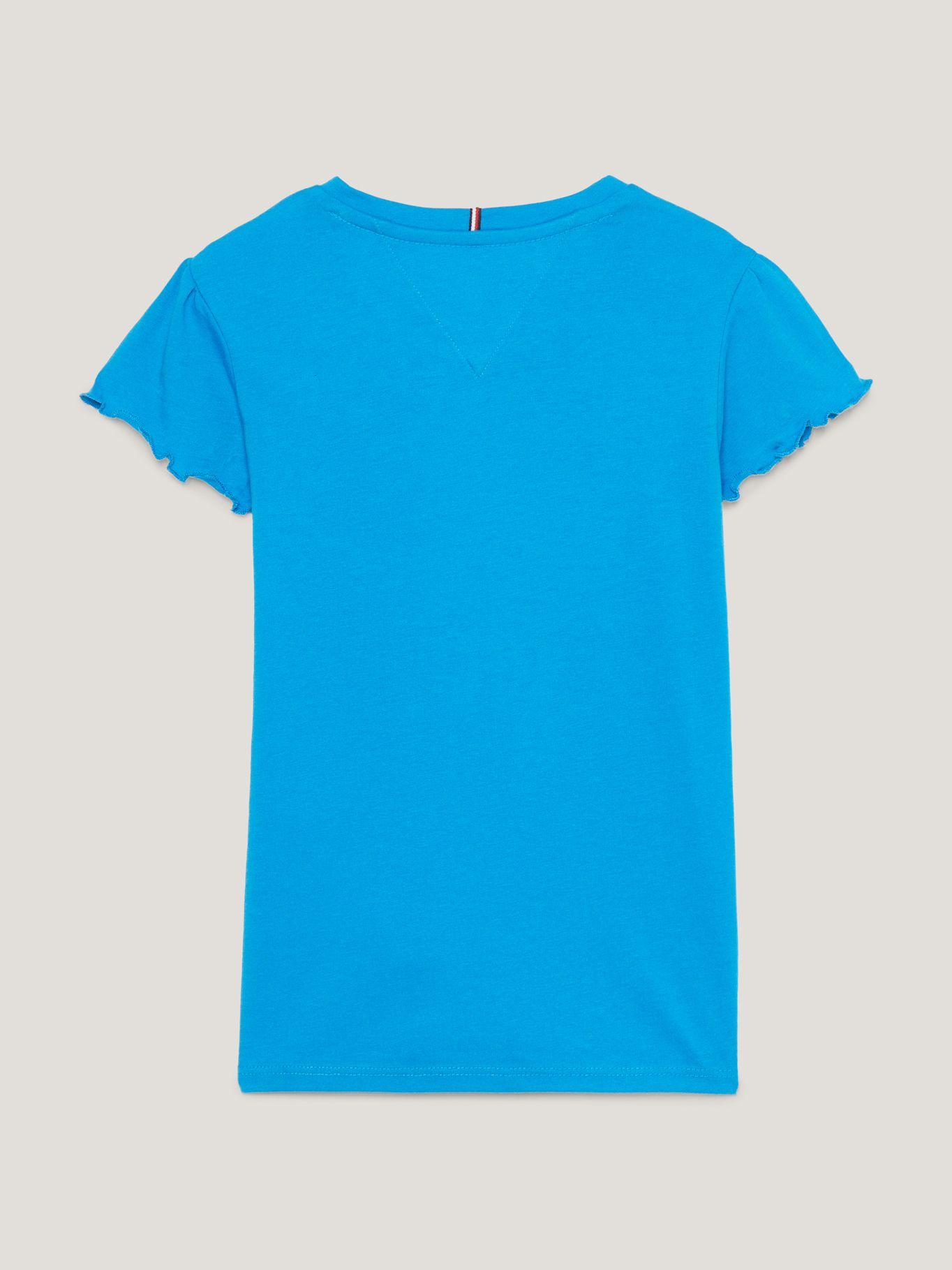 Polera Essential Mangas Vuelos Celeste Tommy Hilfiger-1