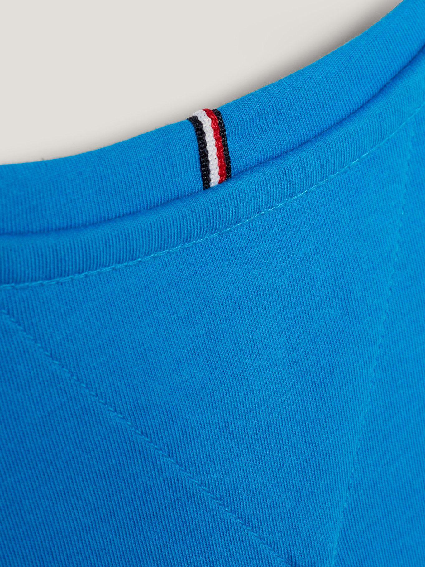 Polera Essential Mangas Vuelos Celeste Tommy Hilfiger-2