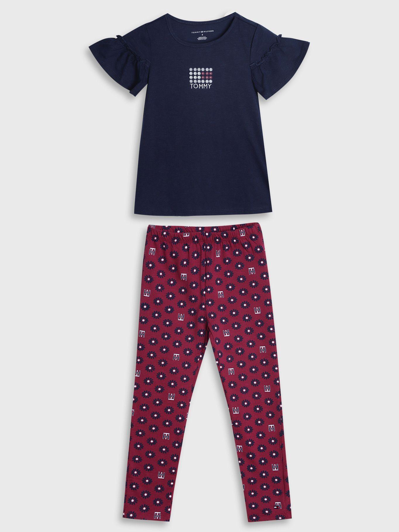 Set Polera Y Legging Estampados Surtido Tommy Hilfiger-0
