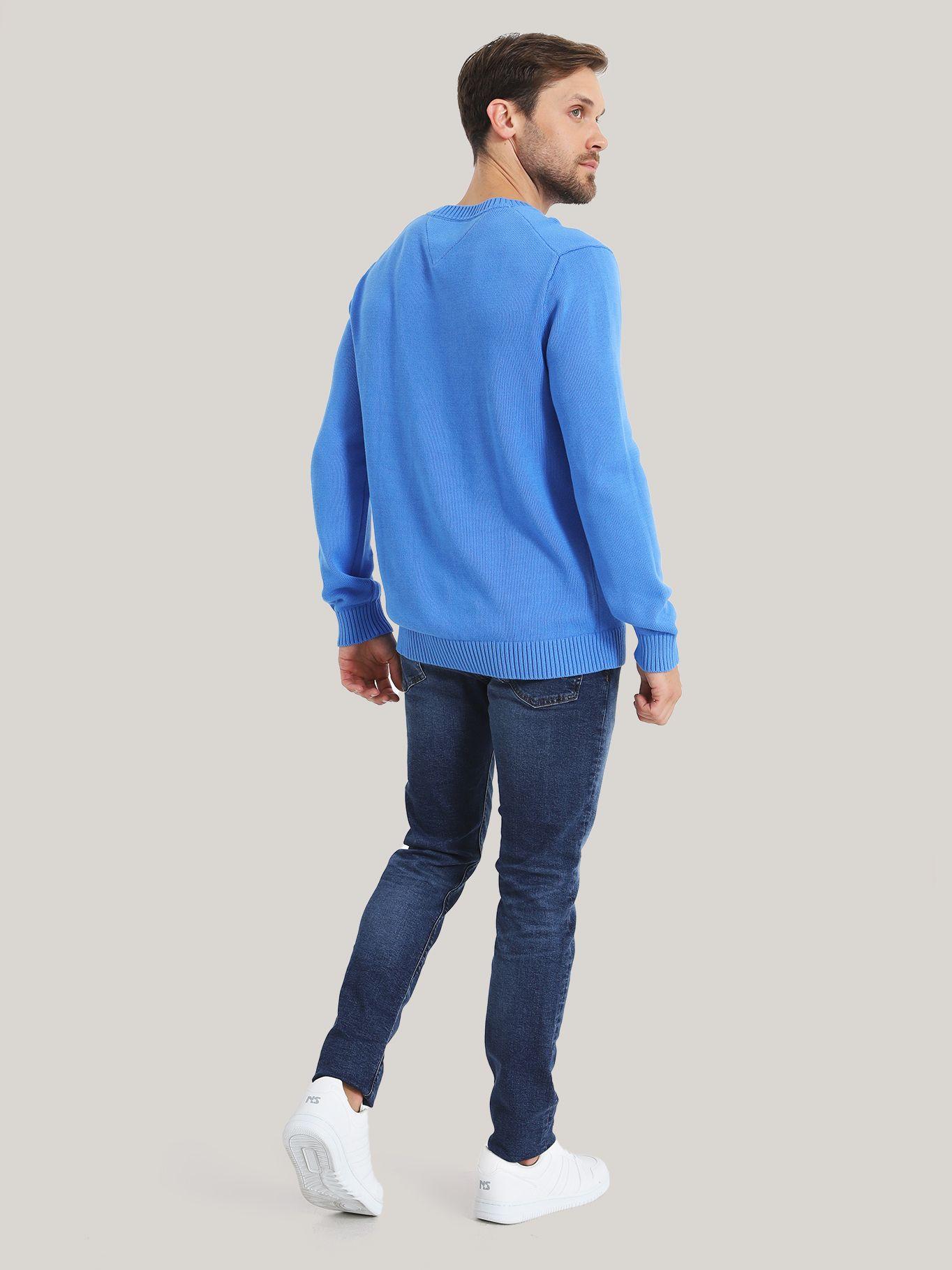 Sweater Essential Slim Fit Azul Tommy Jeans-2