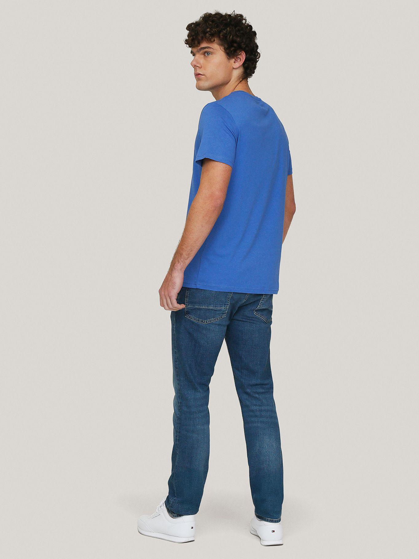 Polera Essential Flag Logo Celeste Tommy Jeans-2