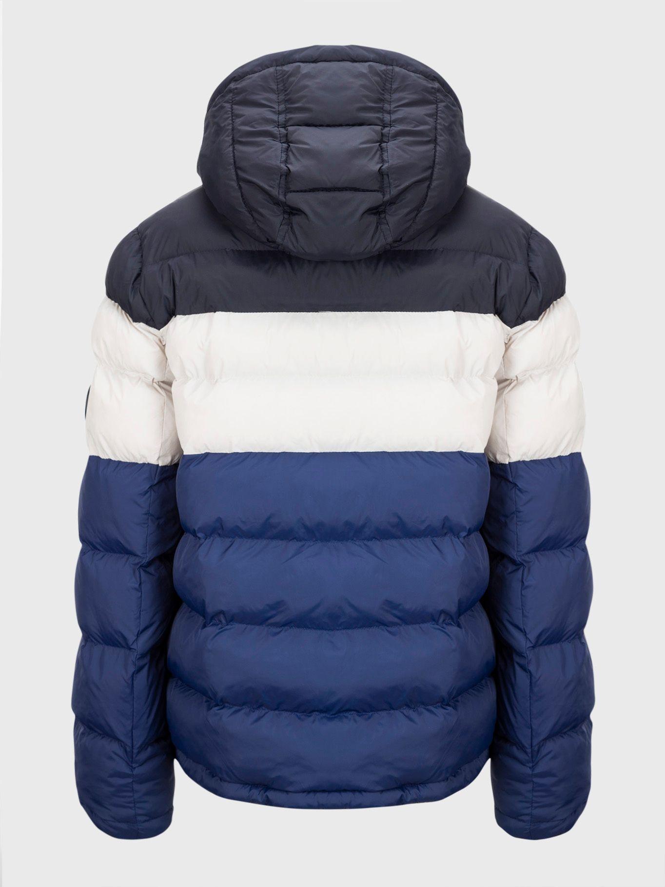 Chaqueta Hoodie Puffer Azul Tommy Hilfiger MA2-1