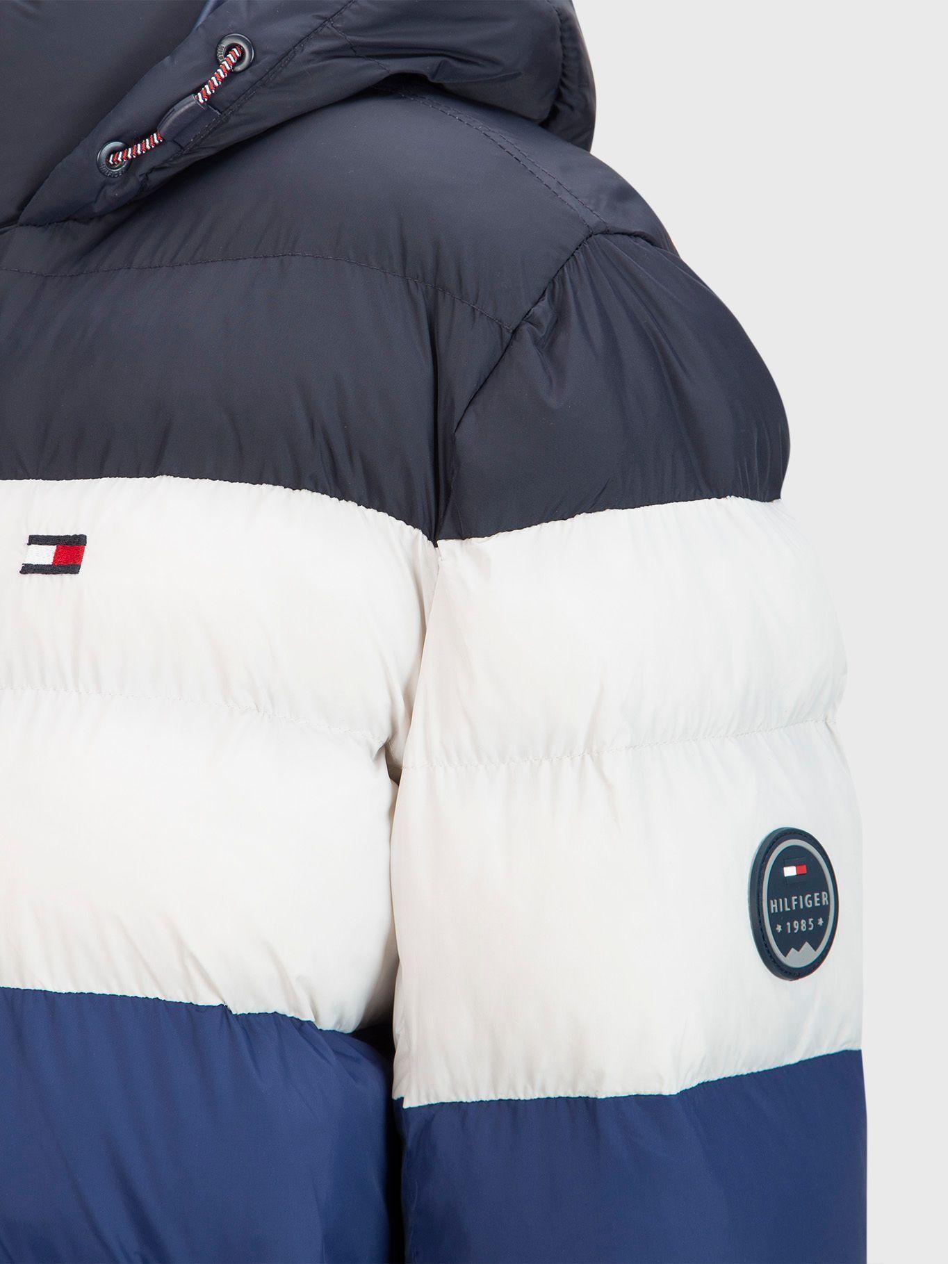 Chaqueta Hoodie Puffer Azul Tommy Hilfiger MA2-2