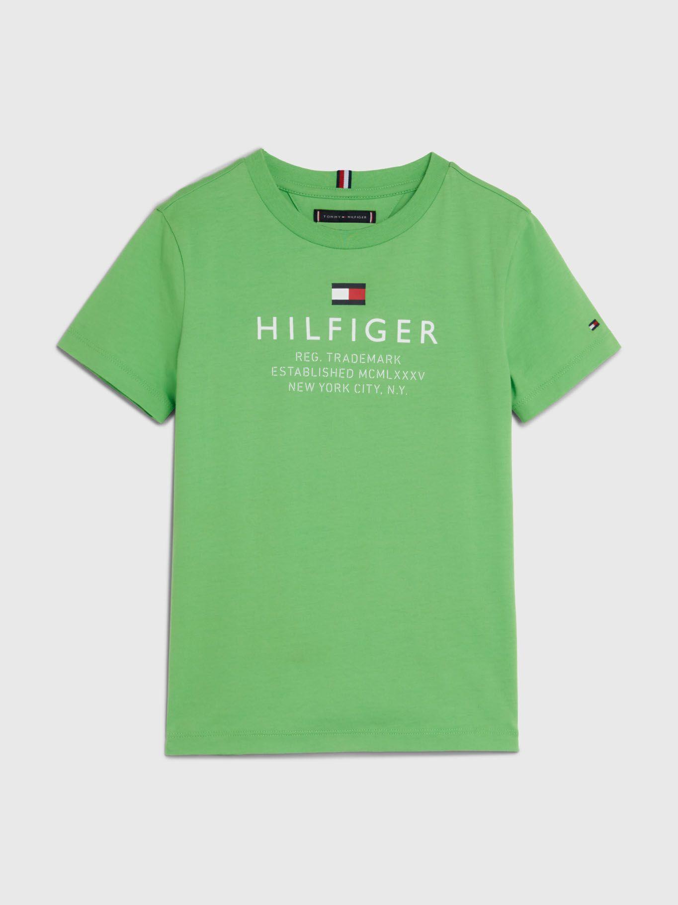 Polera Collection 1985 Con Logo Verde Tommy Hilfiger-0