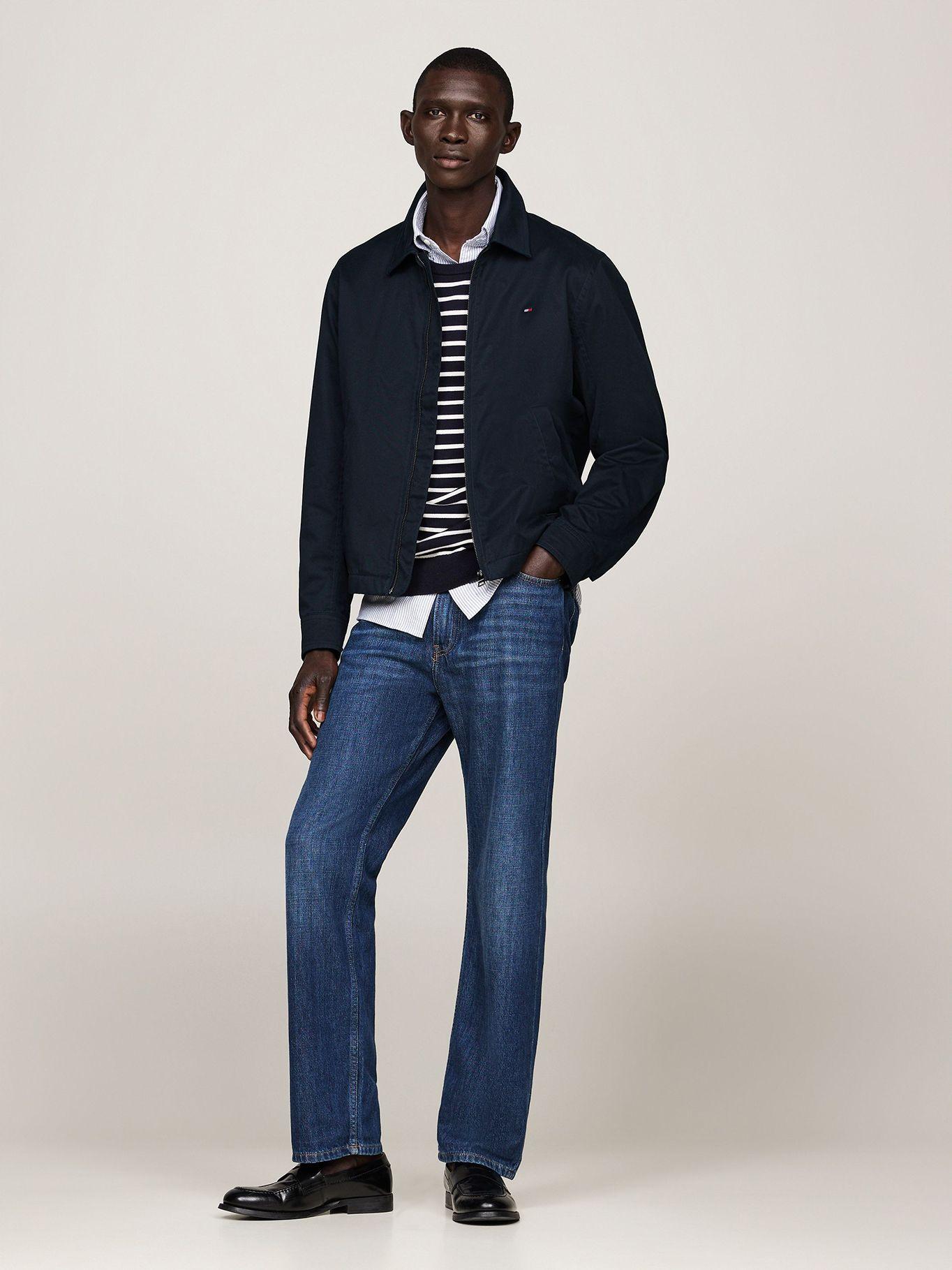 Chaqueta Cotton Ivy Con Cierre Azul Tommy Hilfiger-1