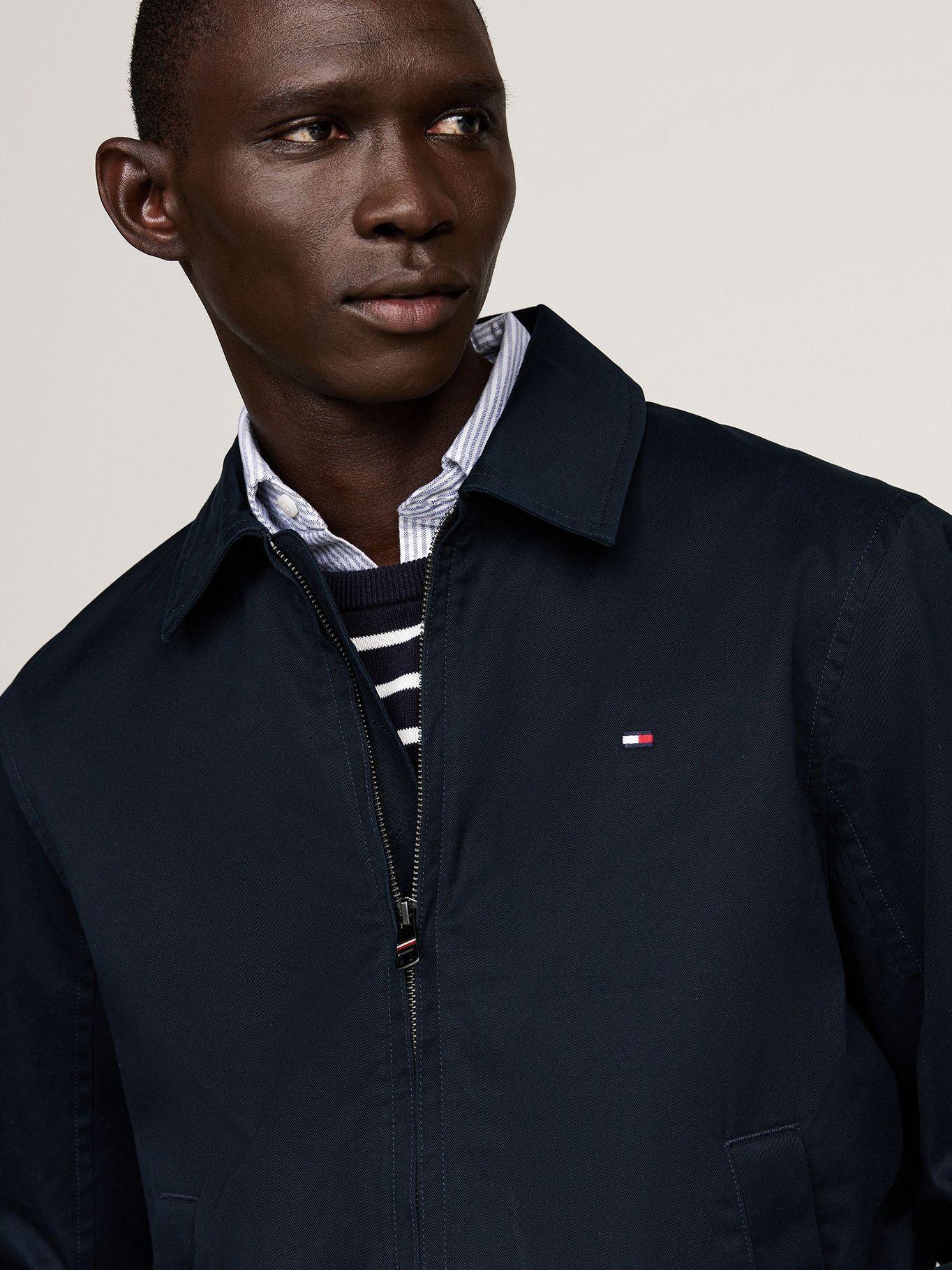 Chaqueta Cotton Ivy Con Cierre Azul Tommy Hilfiger-3