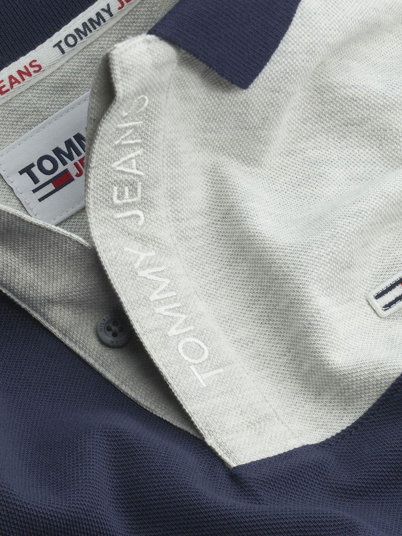Polo Color block Azul Tommy Jeans F2-2