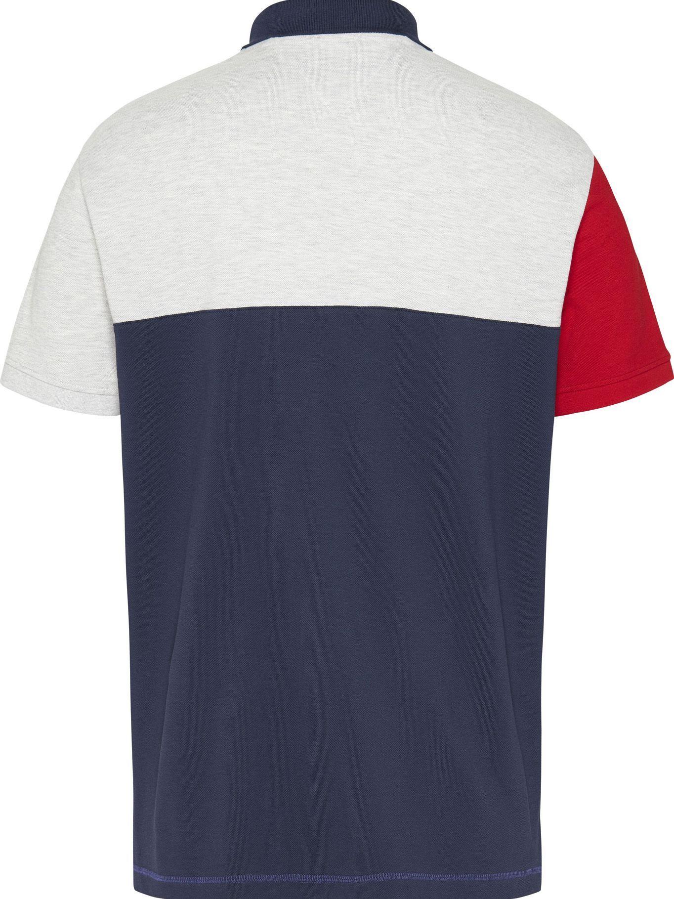 Polo Color block Azul Tommy Jeans F2-1