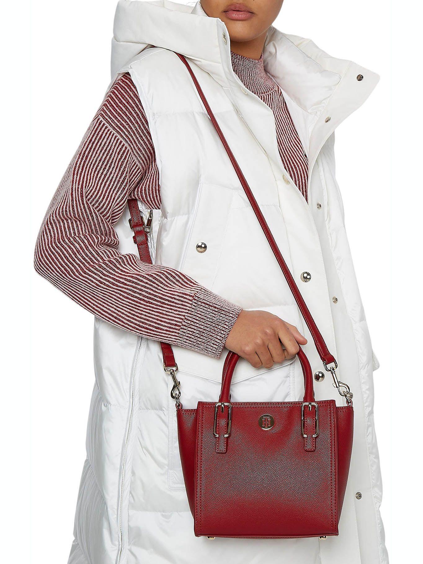 Tote Honey Small Rojo Tommy Hilfiger M2-1