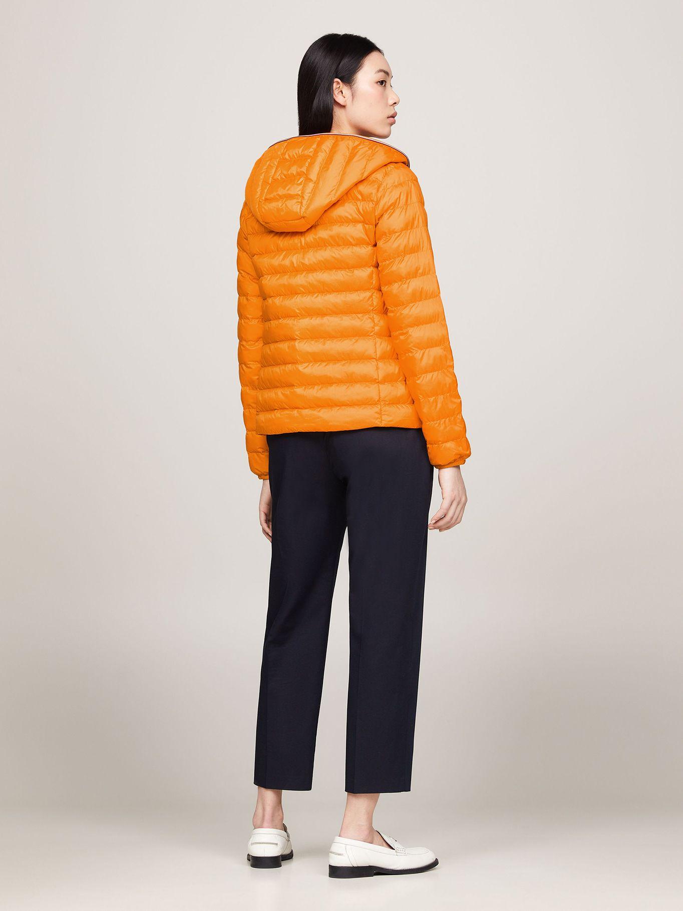 Parka Acolchada Global Stripe Naranjo Tommy Hilfiger-2