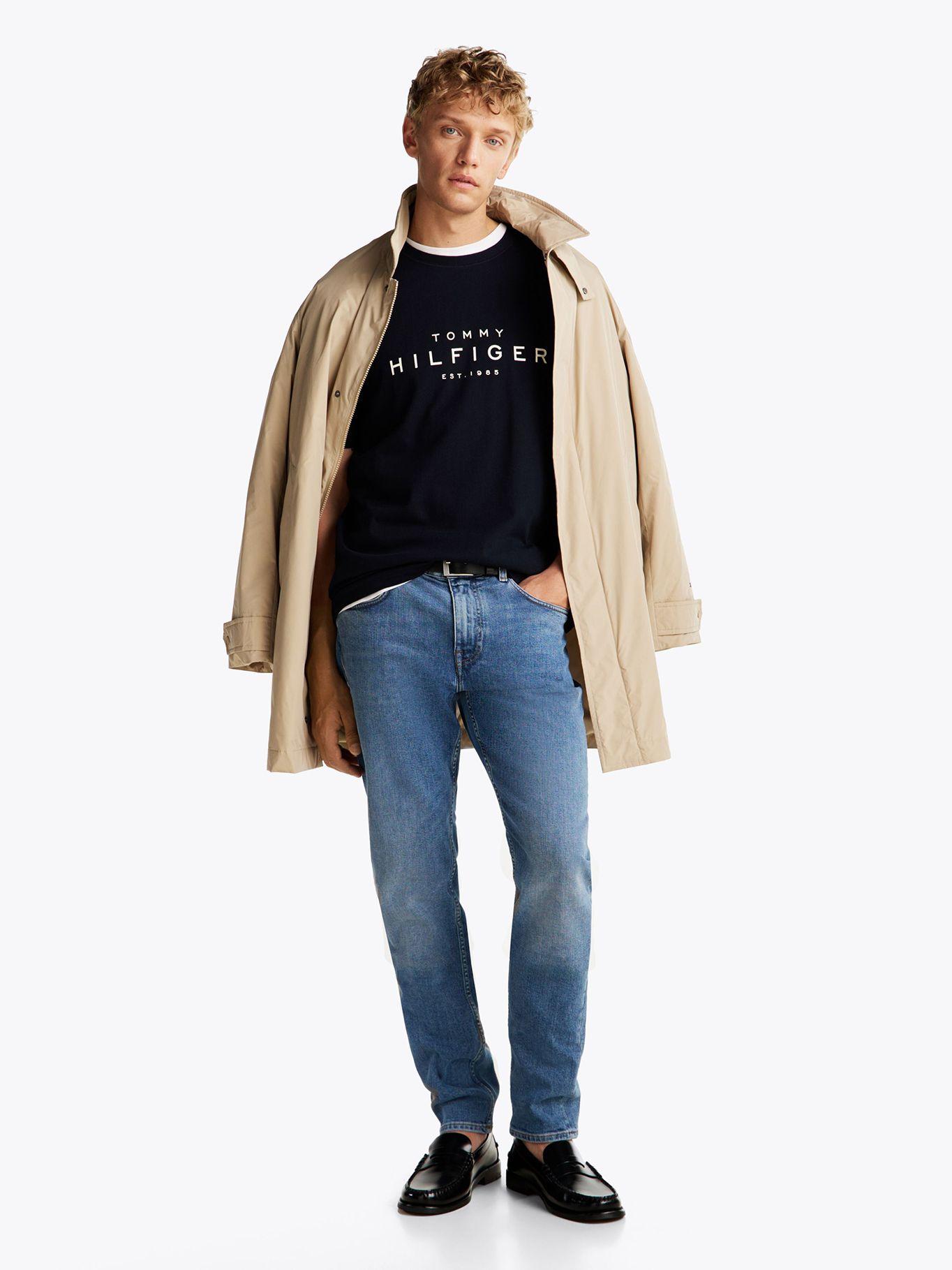 Polera Big Logo Regular Fit Azul Tommy Hilfiger-1