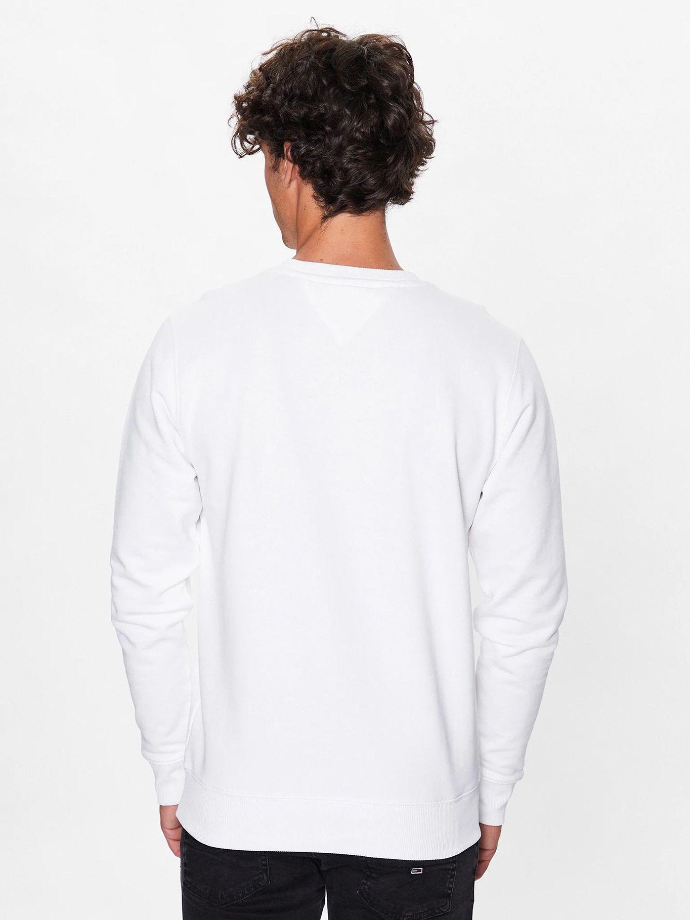 Polerón Regular Entry Graphic Blanco Tommy Jeans-2