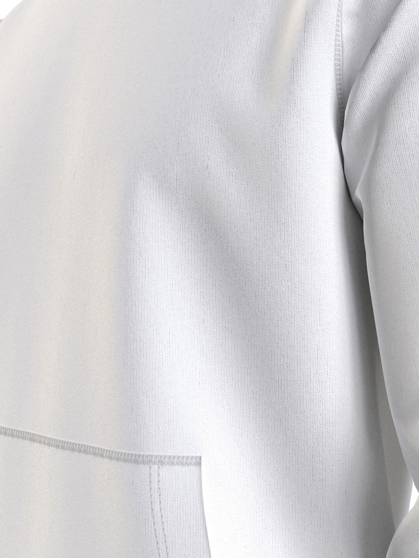 Polerón Hoodie Text Logo Blanco Tommy Hilfiger-4