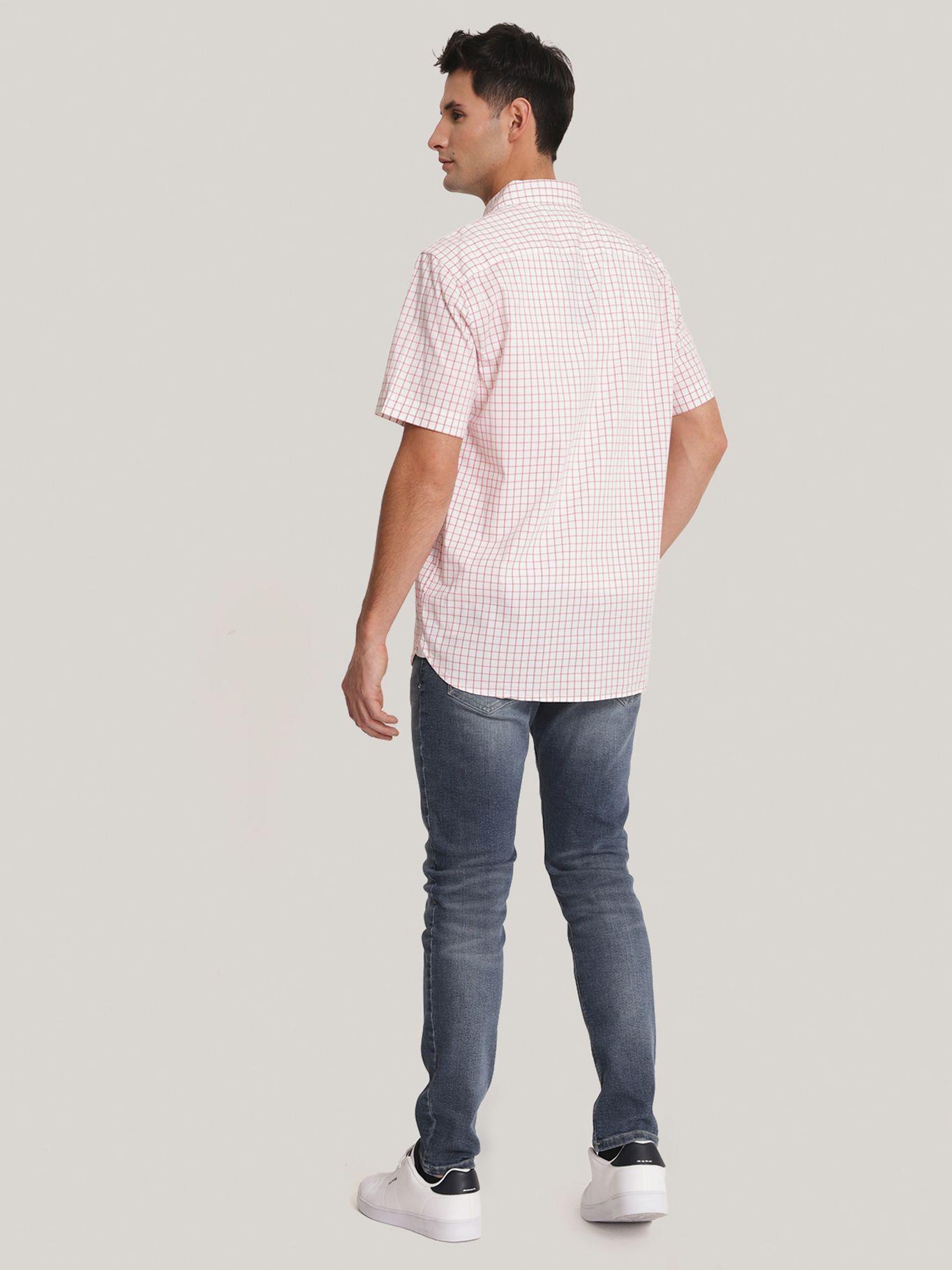 Camisa Flex Windowpane Multicolor Tommy Hilfiger-2