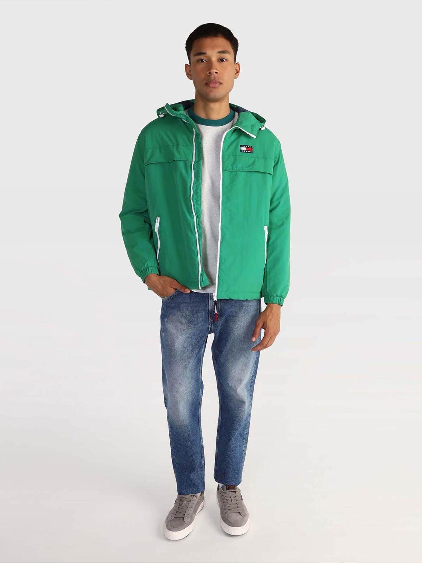 Cortavientos Chicago Solid Verde Tommy Hilfiger-1