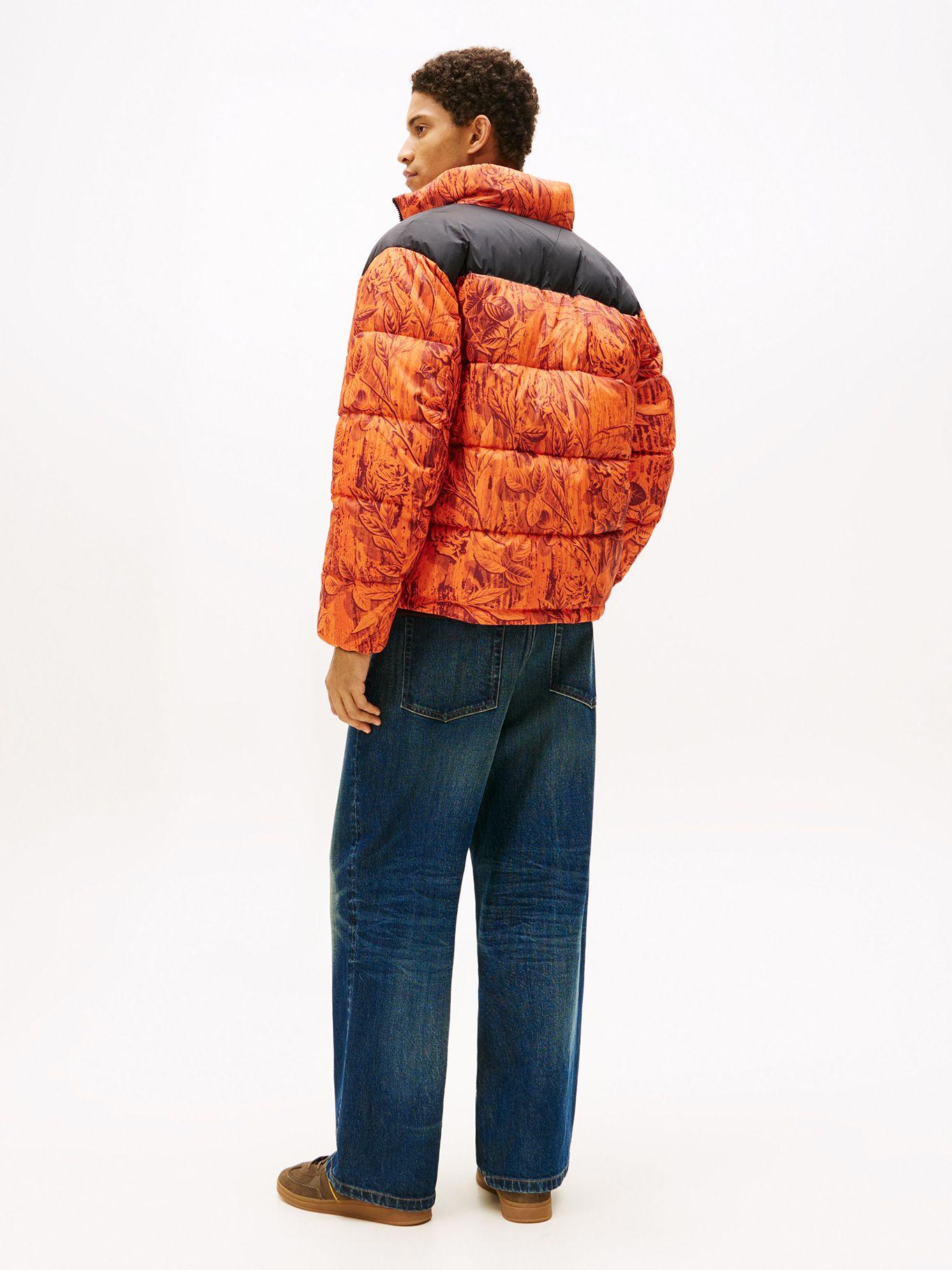 Parka Acolchada Relaxed Fit Naranja Tommy Jeans-2