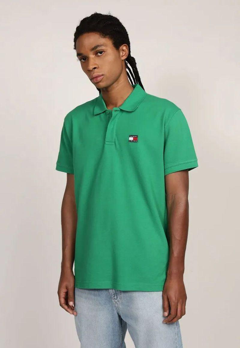 Polo Regular Fit Con Parche Verde Tommy Jeans-0