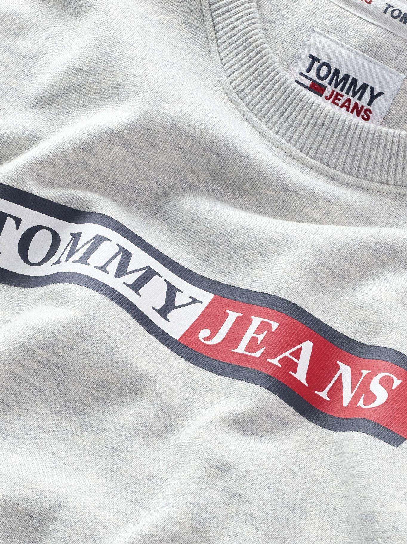 Polerón Essential Graphic Gris Tommy Jeans-2