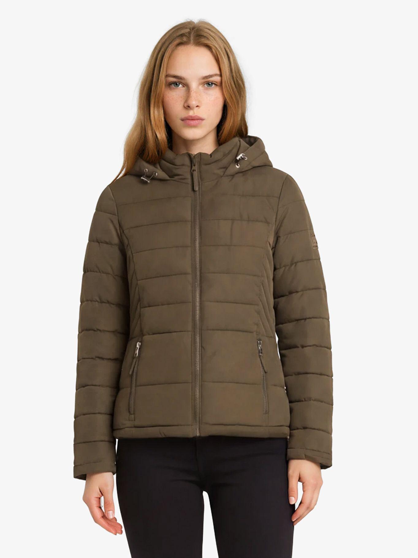 Parka Acolchada Solid Cafe Tommy Hilfiger-0