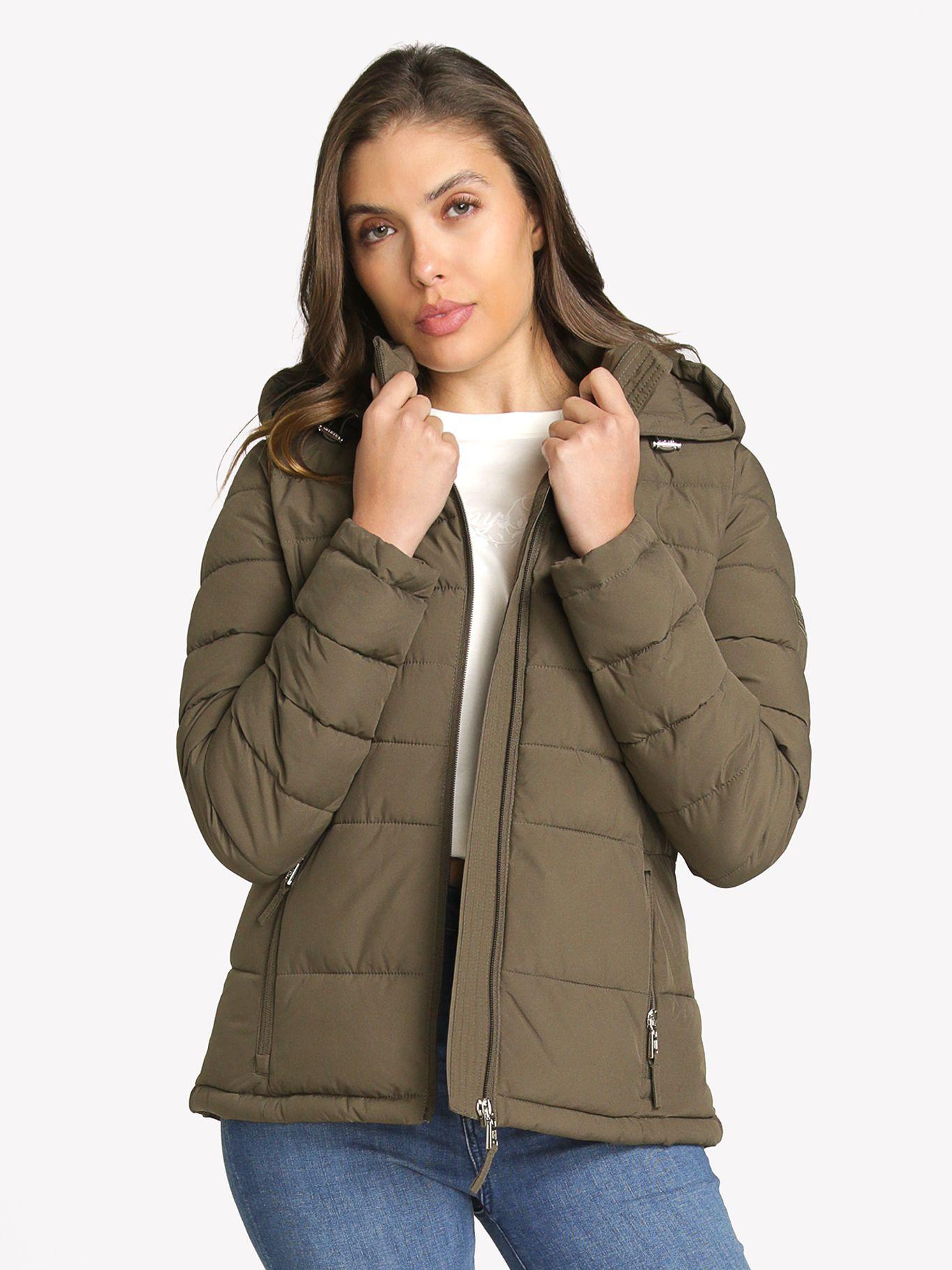 Parka Acolchada Solid-0