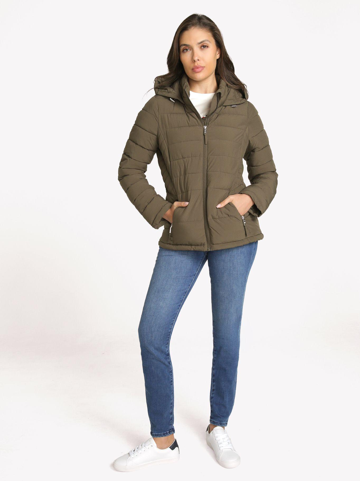 Parka Acolchada Solid-1