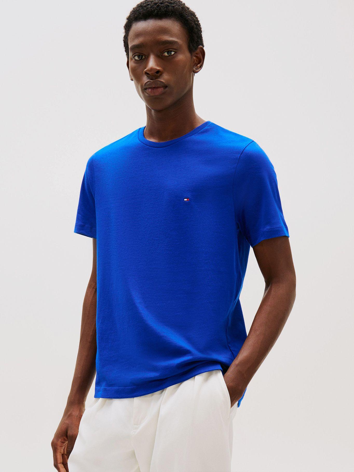 Polera C-Neck Regular Fit D03 Azul Tommy Hilfiger-0