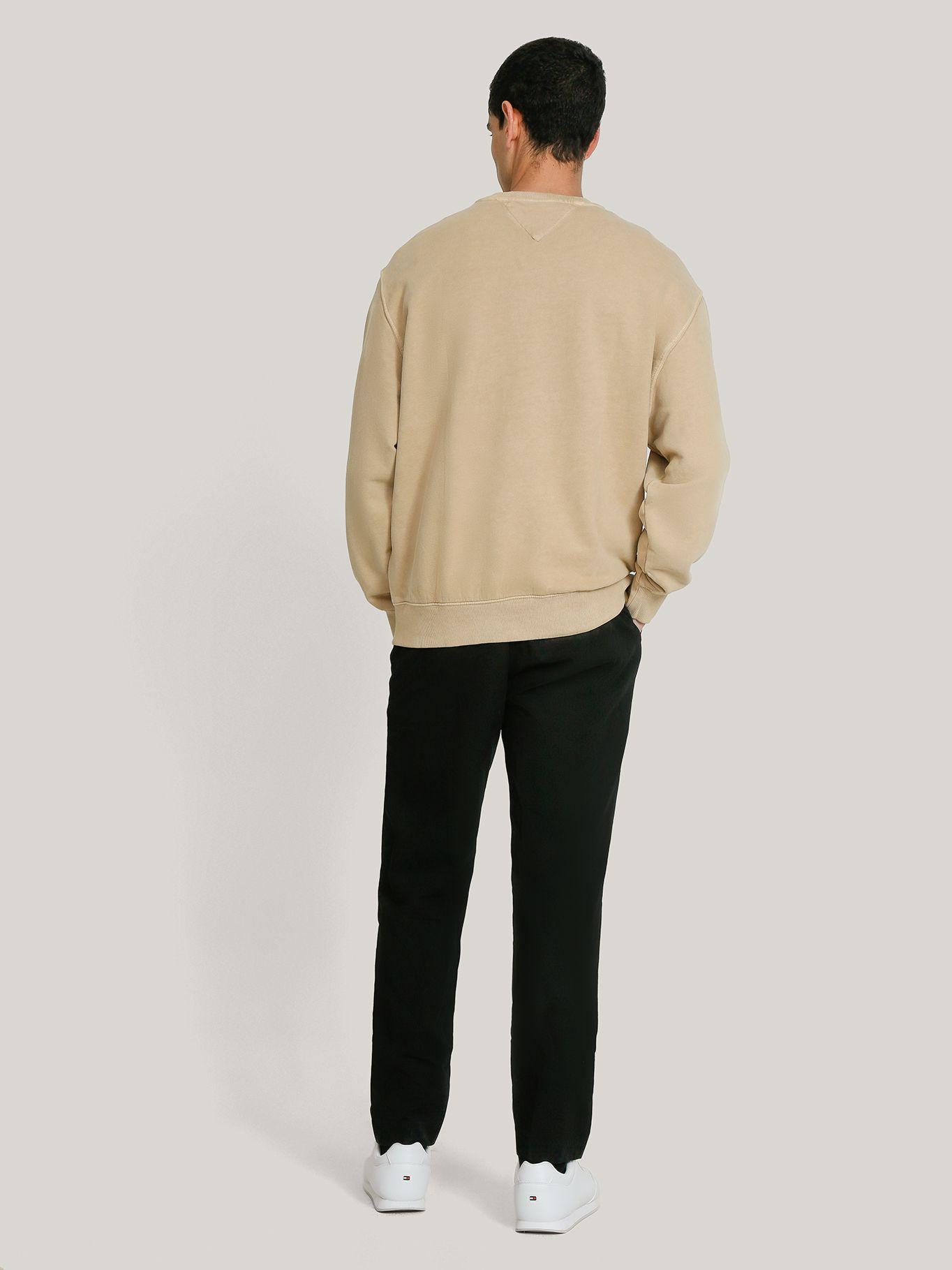 Polerón Relaxed Con Efecto Lavado Beige Tommy Jeans-2