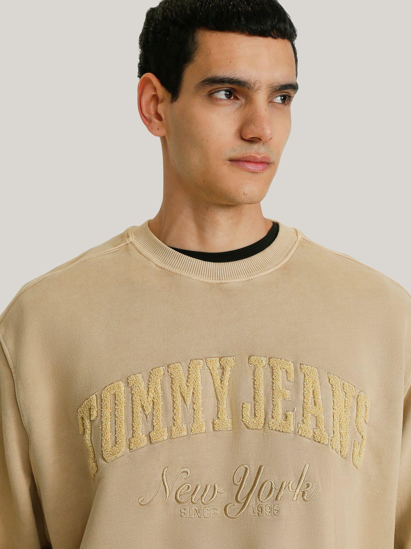 Polerón Relaxed Con Efecto Lavado Beige Tommy Jeans-4