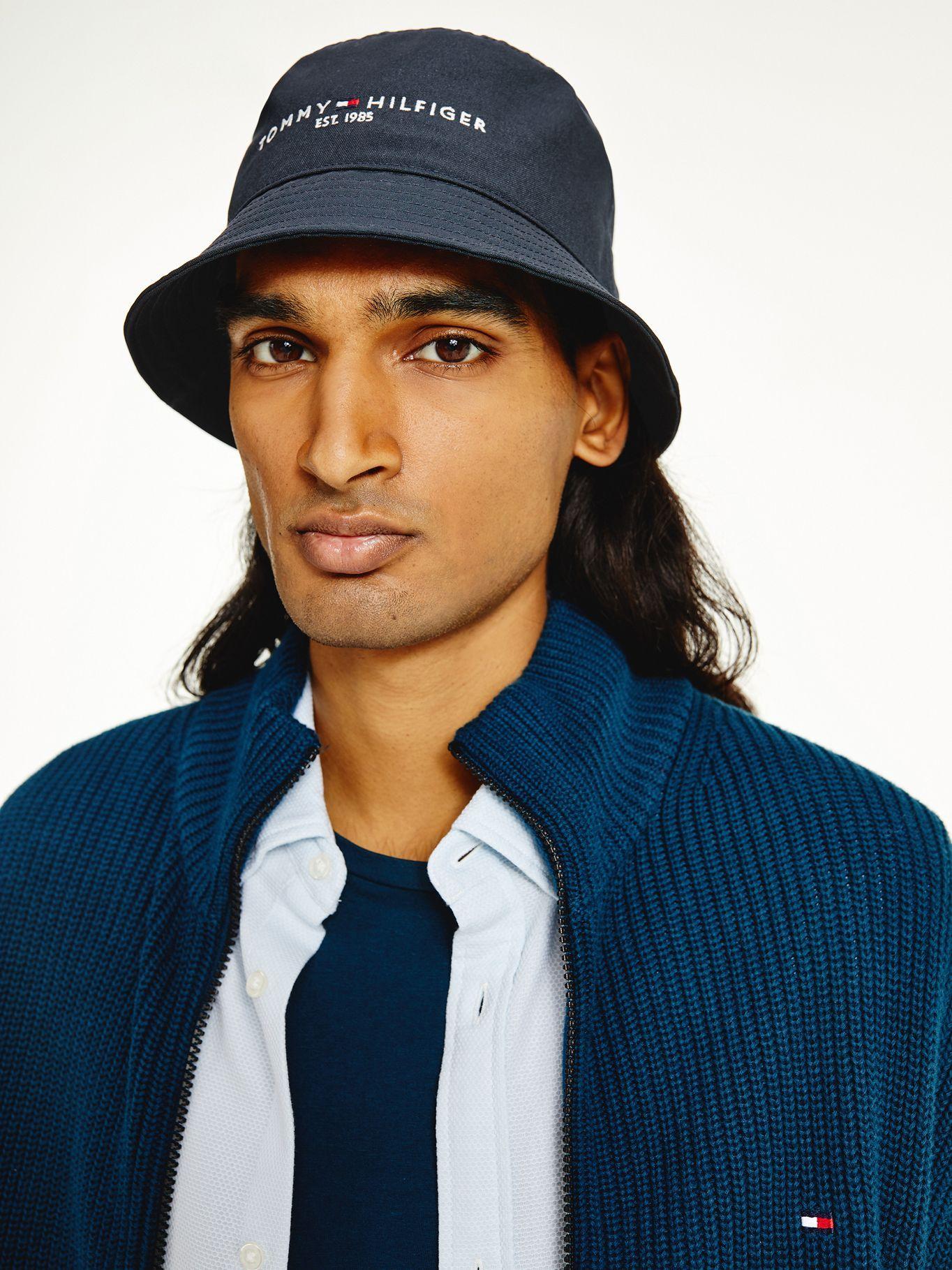 Gorro Established Tech Azul Tommy Hilfiger A2-2