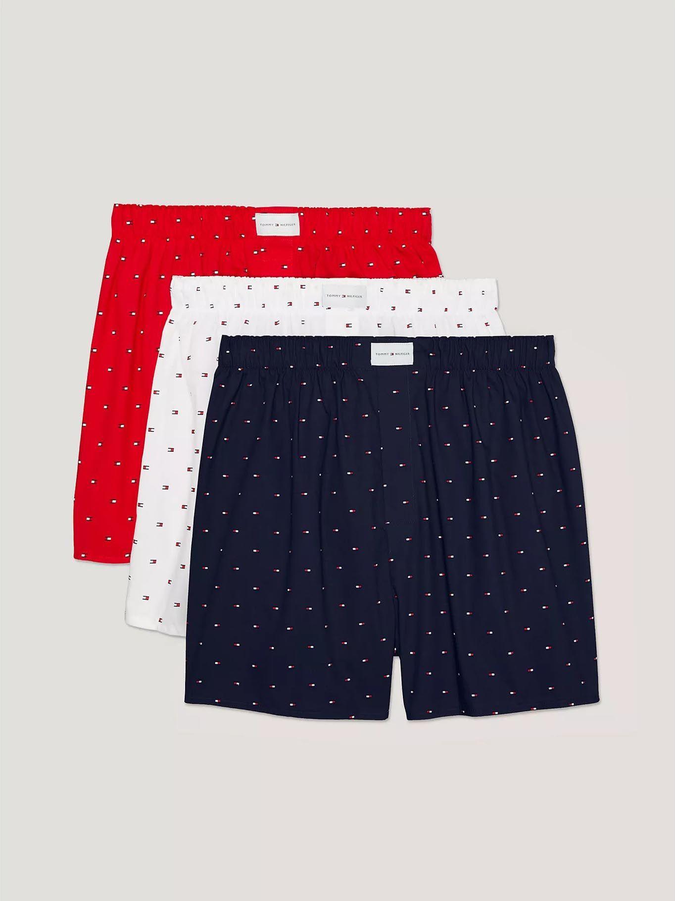 Pack 3 Bóxer Classic Algodón Multicolor Tommy Hilfiger-0