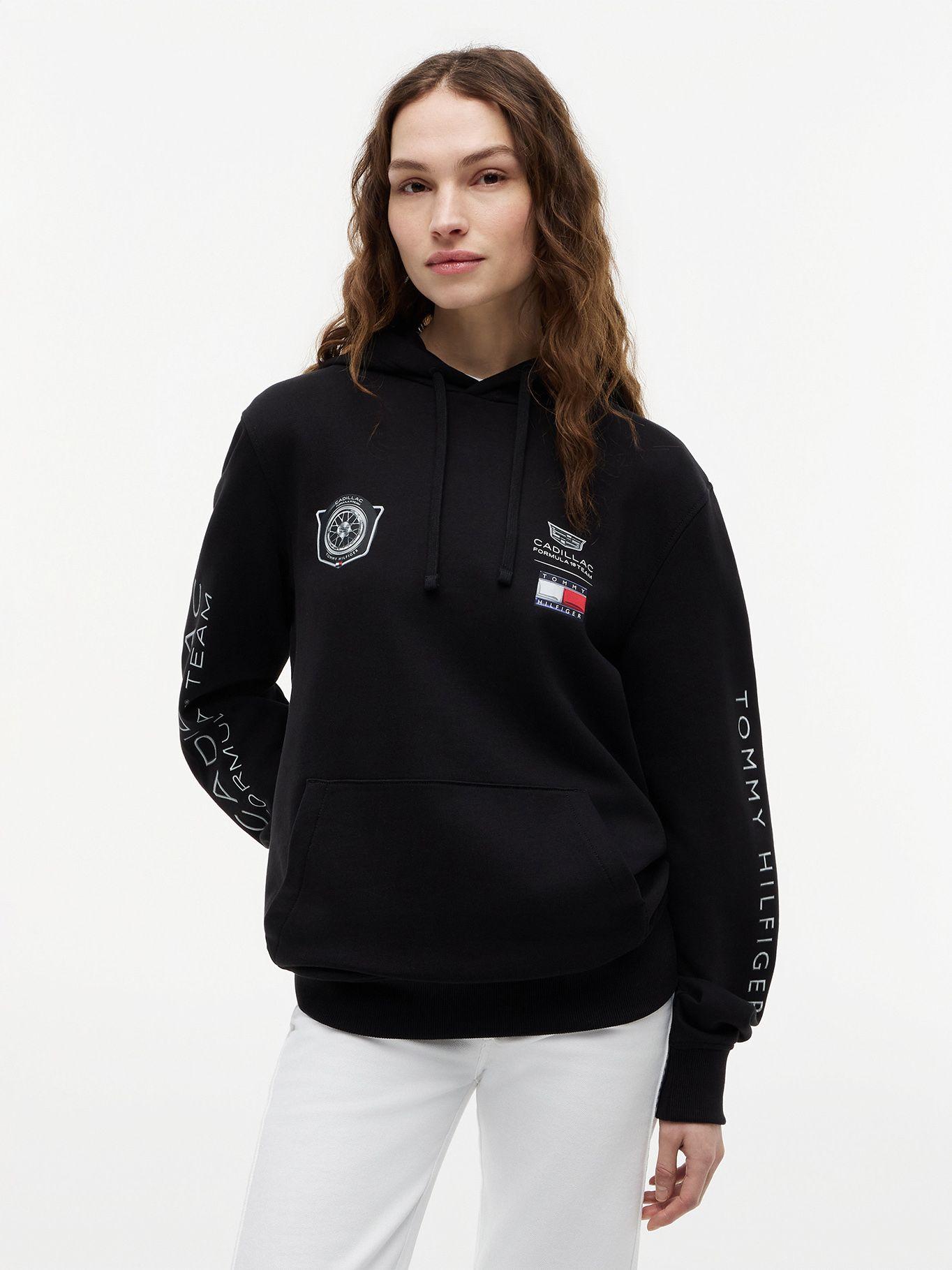 Polerón Hoodie TH x Cadillac F1 BDS Negro Tommy Hilfiger-1