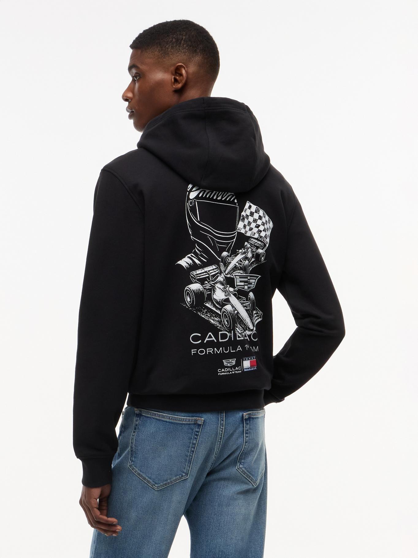 Polerón Hoodie TH x Cadillac F1 BDS Negro Tommy Hilfiger-4