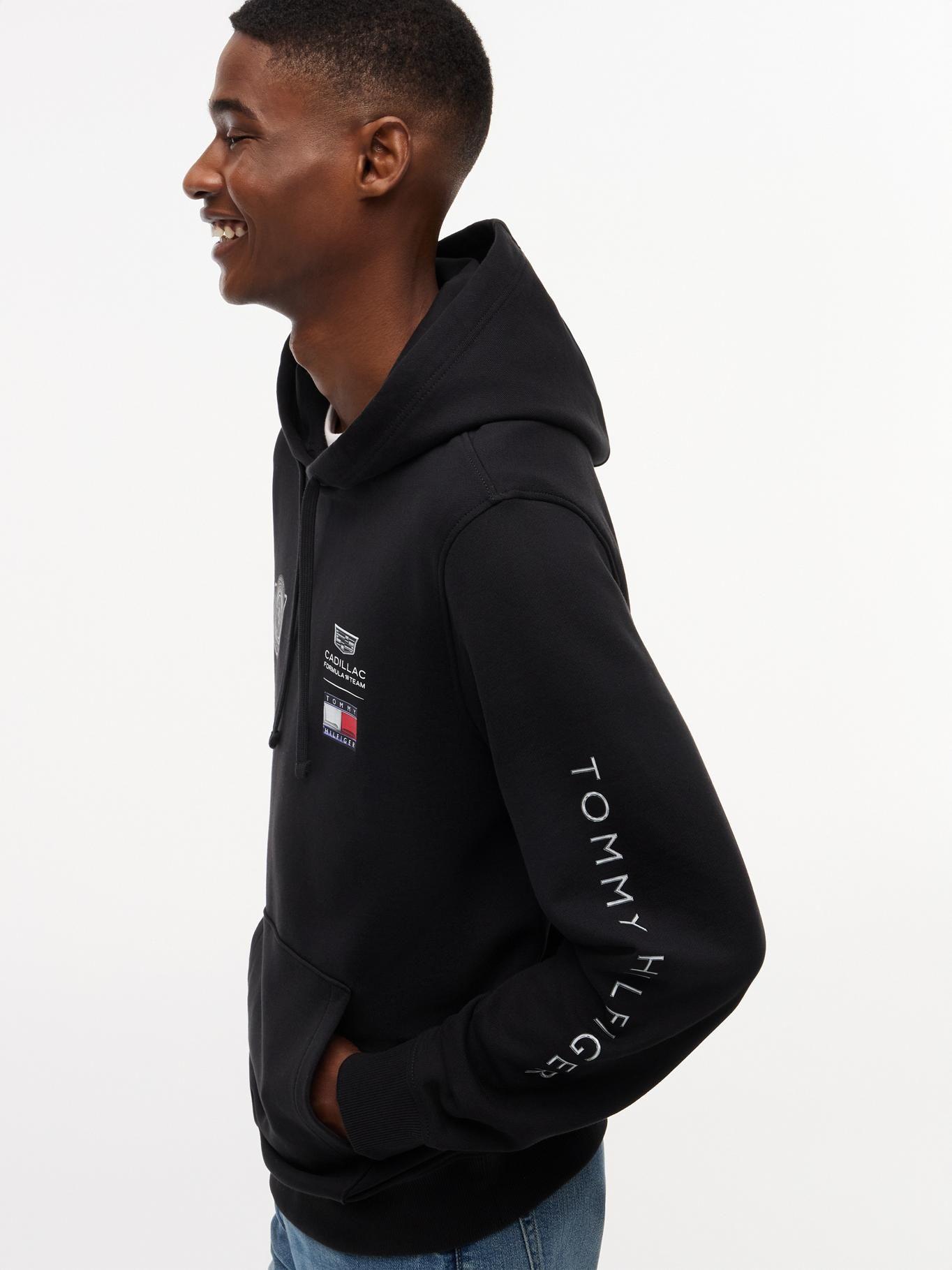 Polerón Hoodie TH x Cadillac F1 BDS Negro Tommy Hilfiger-6