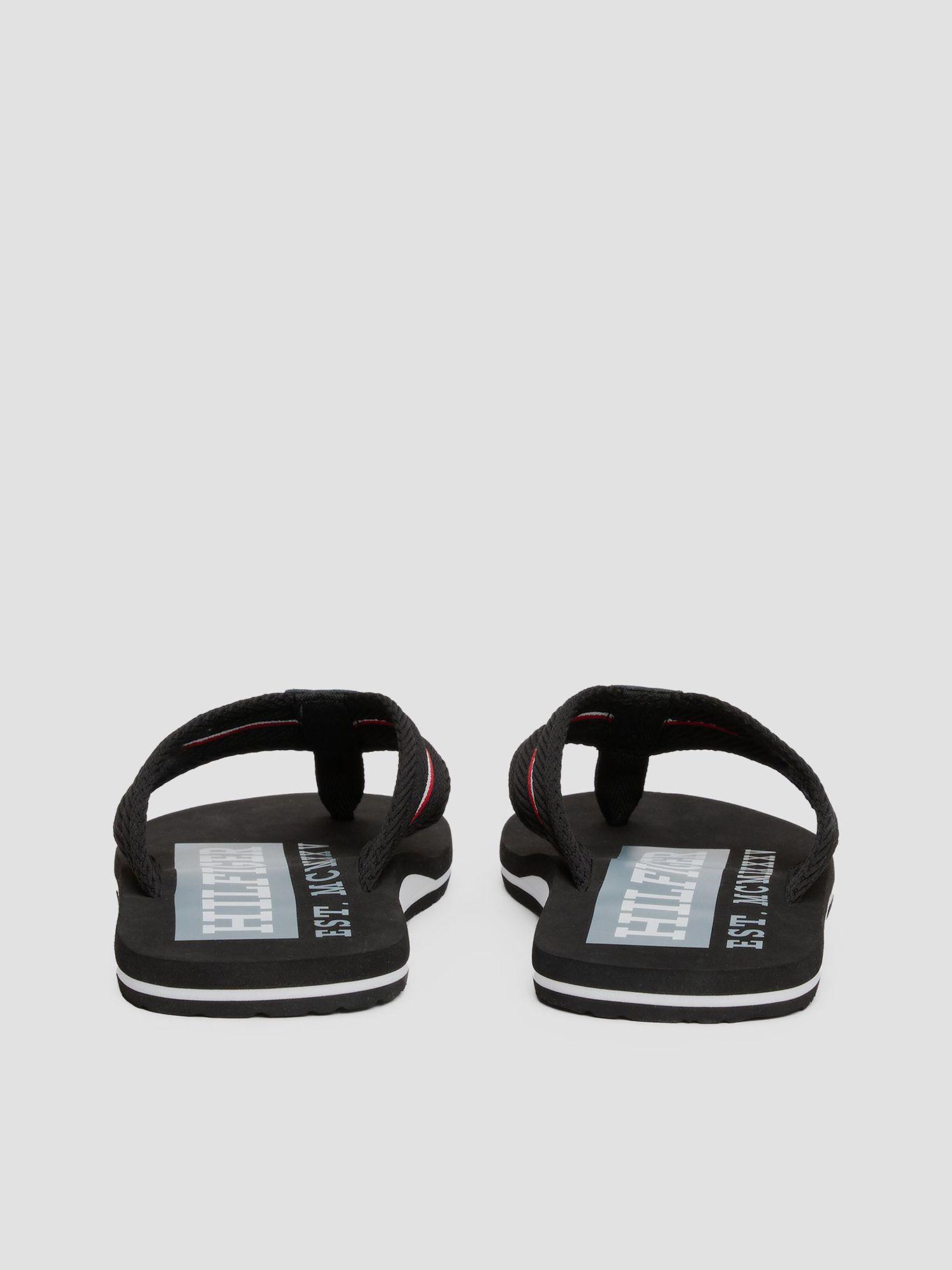 Sandalias Con Cinta Distintiva Negro Tommy Hilfiger-1