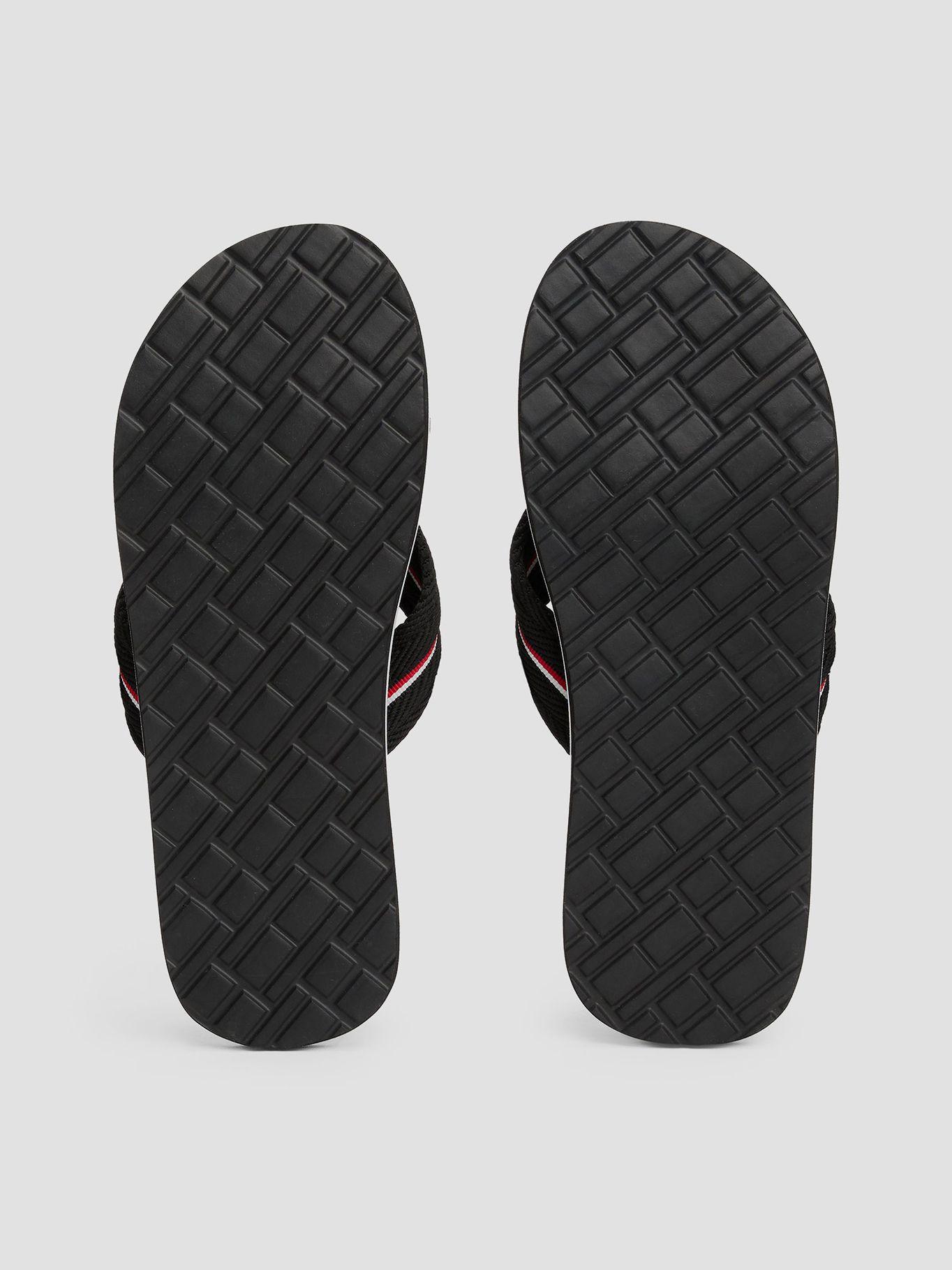 Sandalias Con Cinta Distintiva Negro Tommy Hilfiger-3