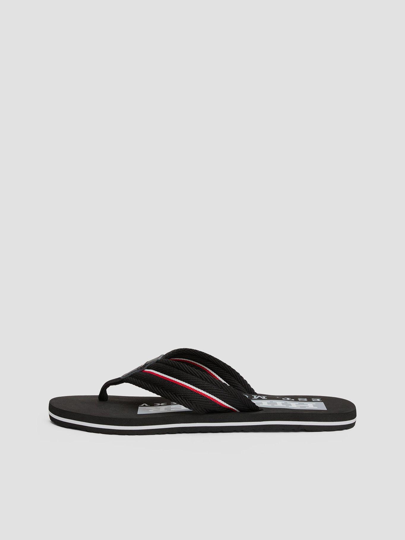 Sandalias Con Cinta Distintiva Negro Tommy Hilfiger-5