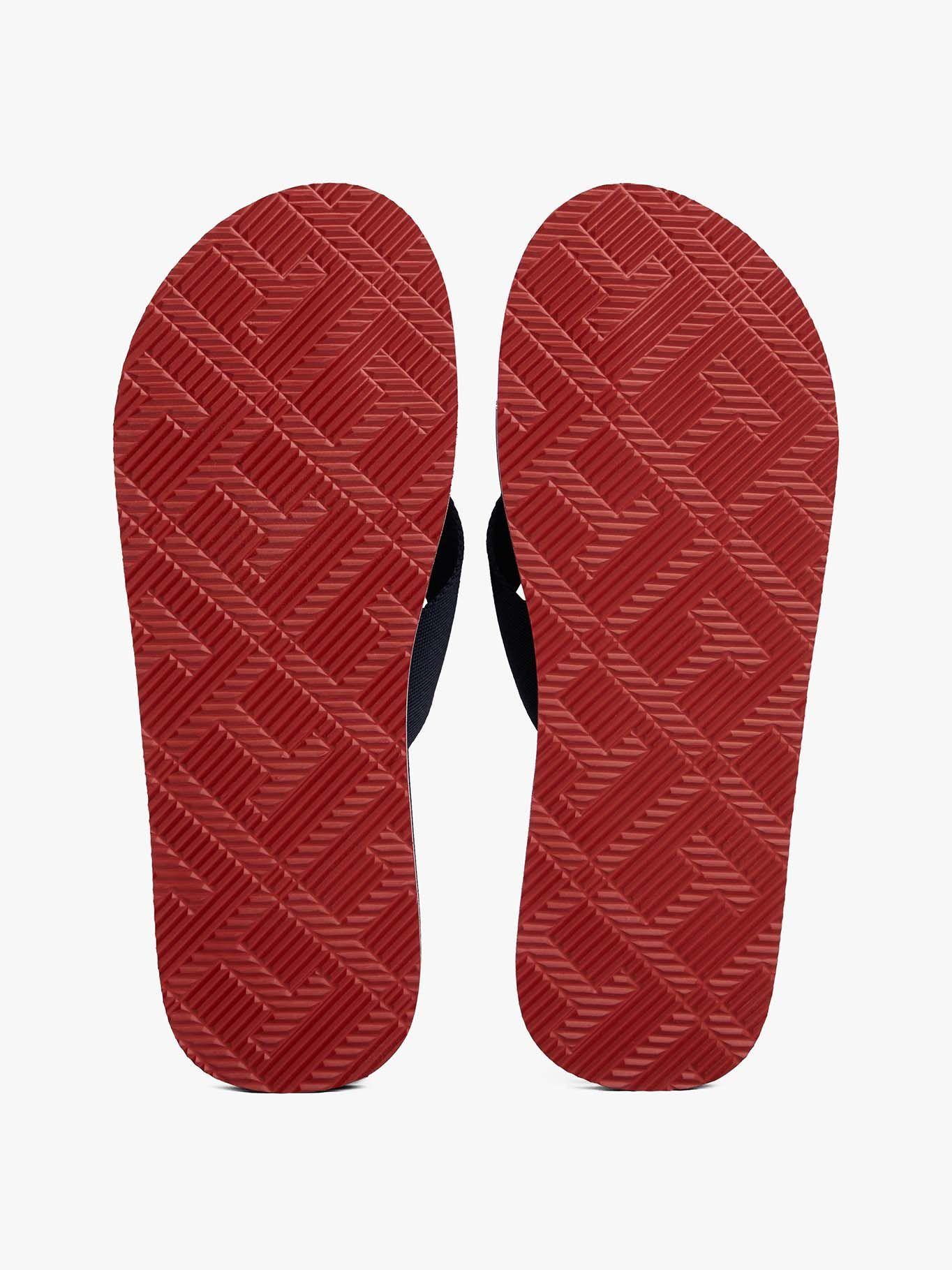 Sandalias Con Logo Engomado Azul Tommy Hilfiger-4