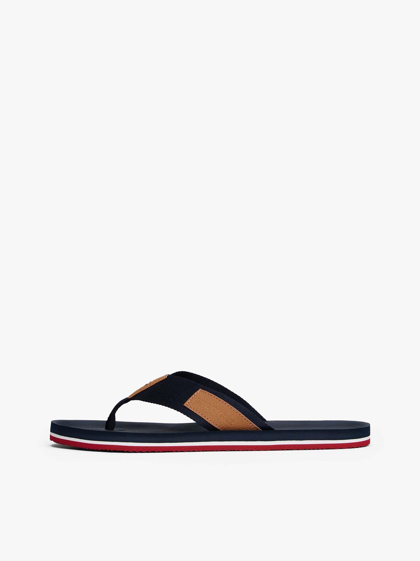 Sandalias Con Logo Engomado Azul Tommy Hilfiger-6