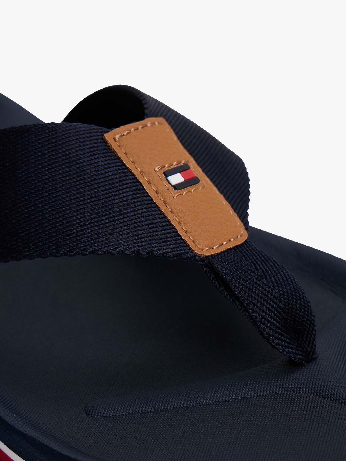 Sandalias Con Logo Engomado Azul Tommy Hilfiger-7