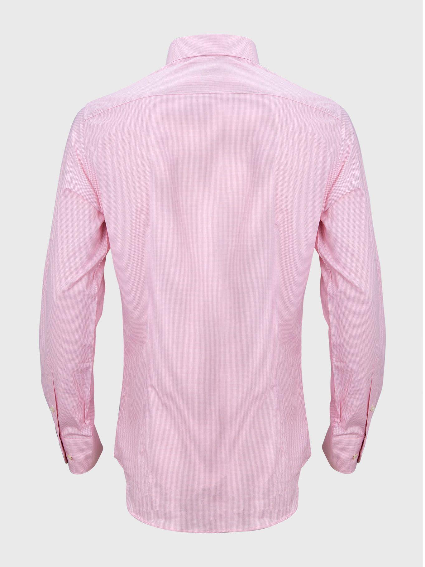Camisa Con Microestampado Rosado Tommy Hilfiger-1