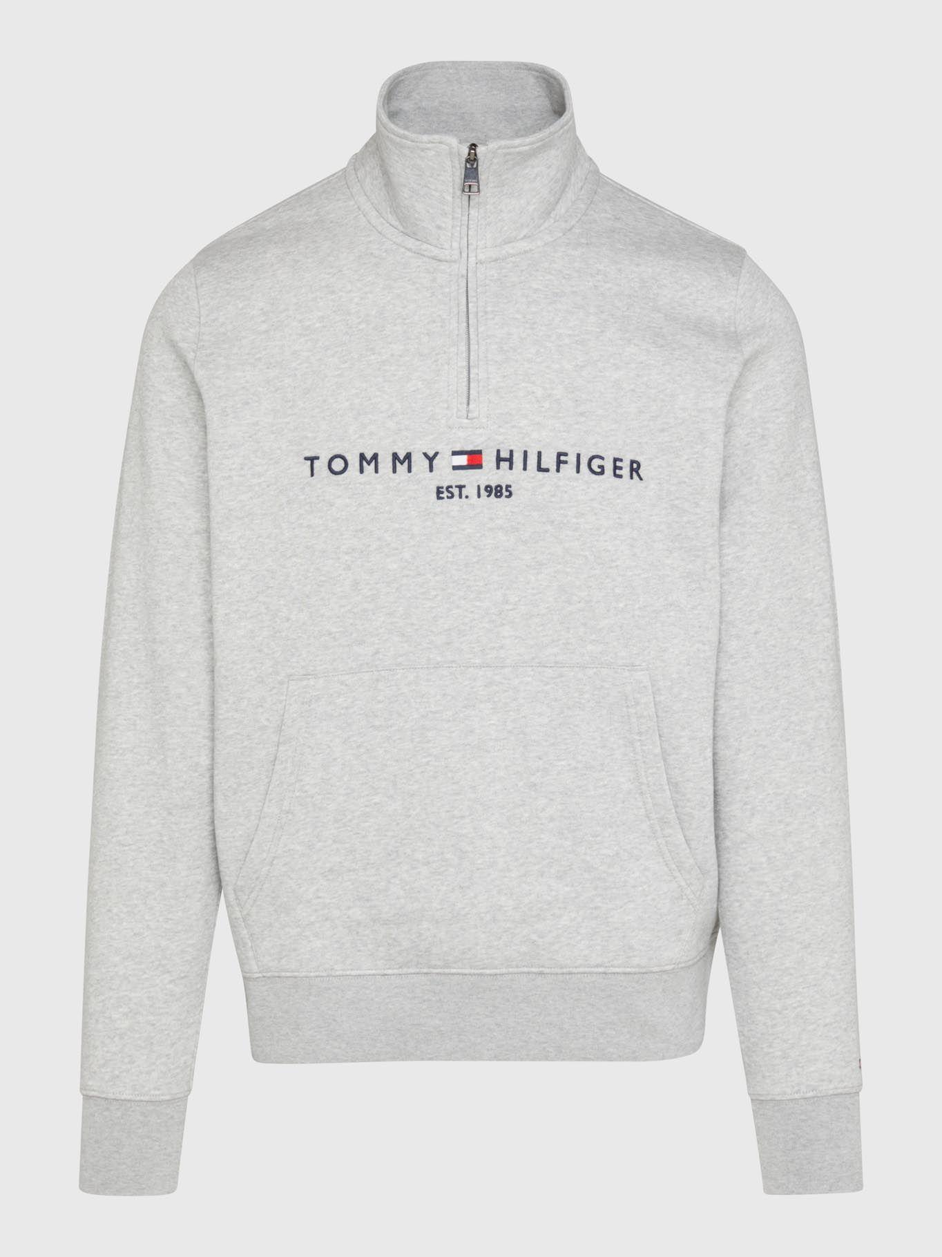 Polerón De Cuello Alto Gris Tommy Hilfiger-4