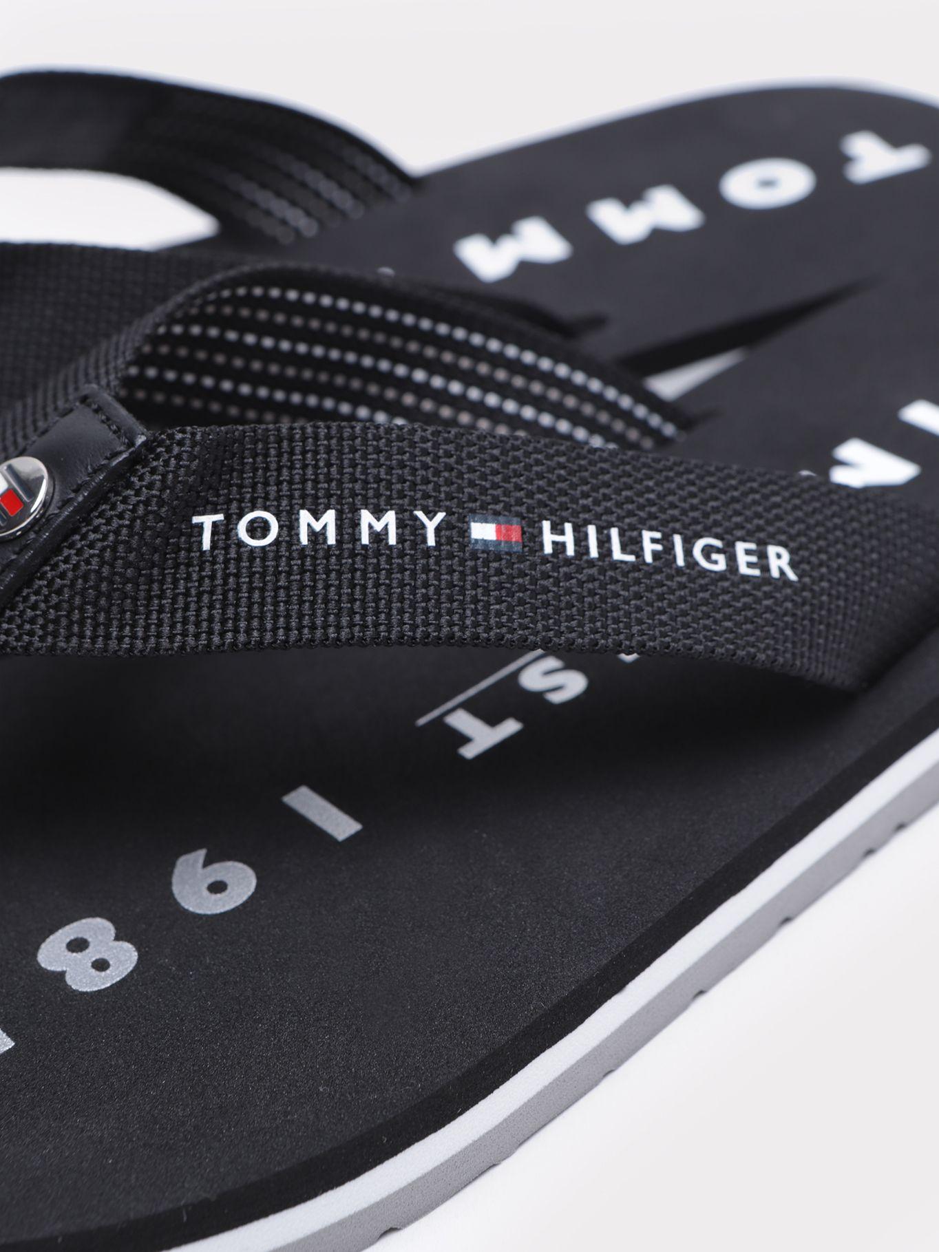 Sandalias De Playa Iconic Negro Tommy Hilfiger-2