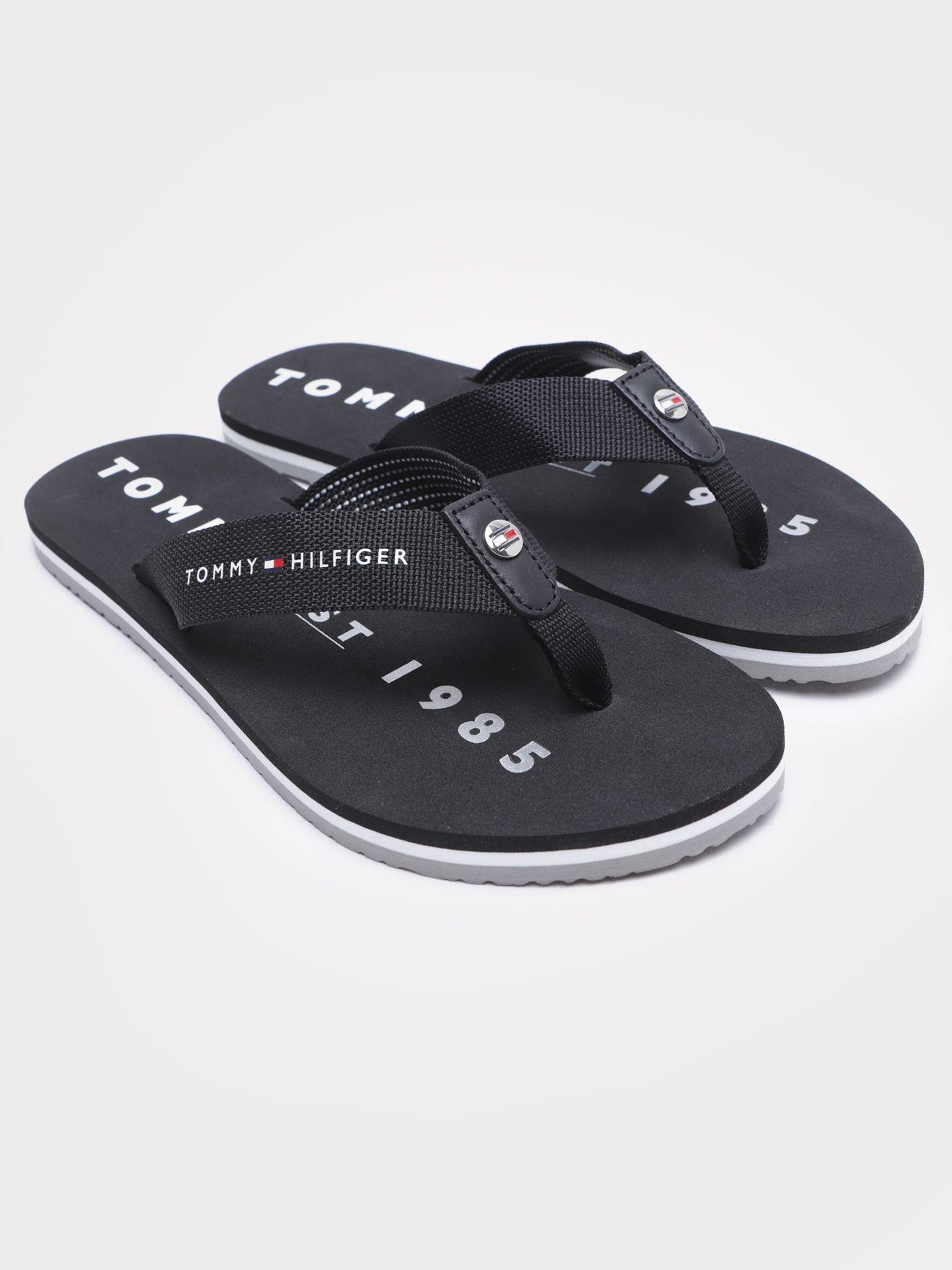 Sandalias De Playa Iconic Negro Tommy Hilfiger-0
