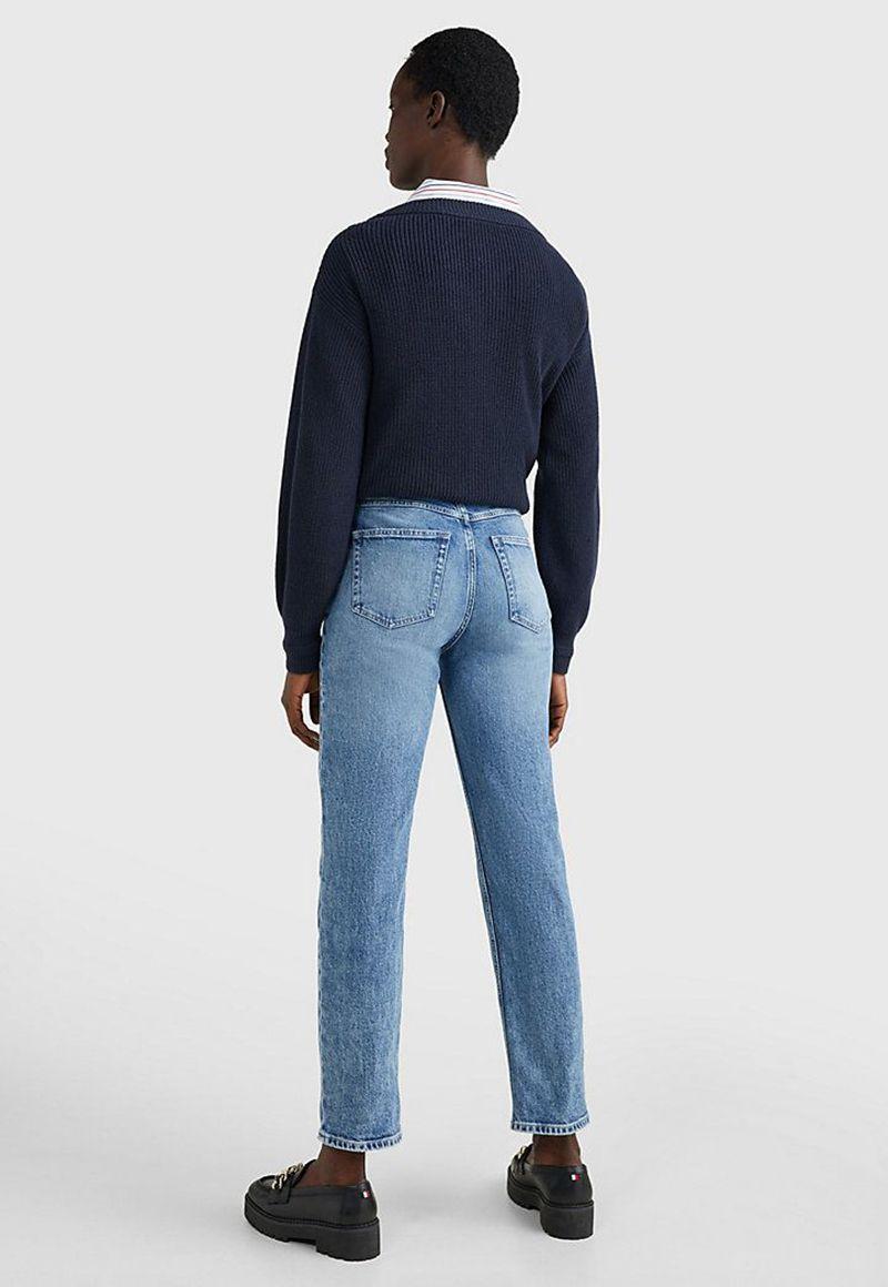 Jeans New Classic Straight Fit Azul Tommy Hilfiger-2