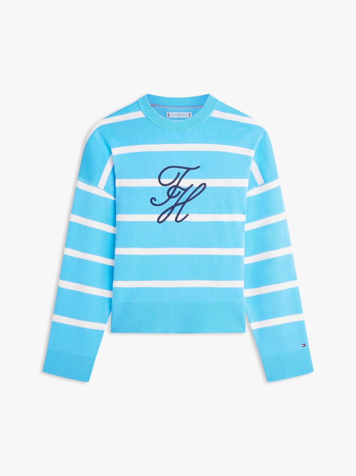 Sweater De Punto Con Logo Bordado-4