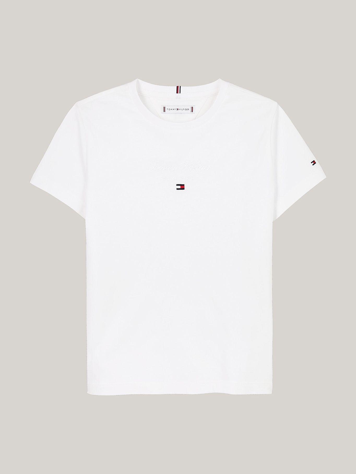 Polera De Niña Con Logo Nyc Blanco Tommy Hilfiger-4