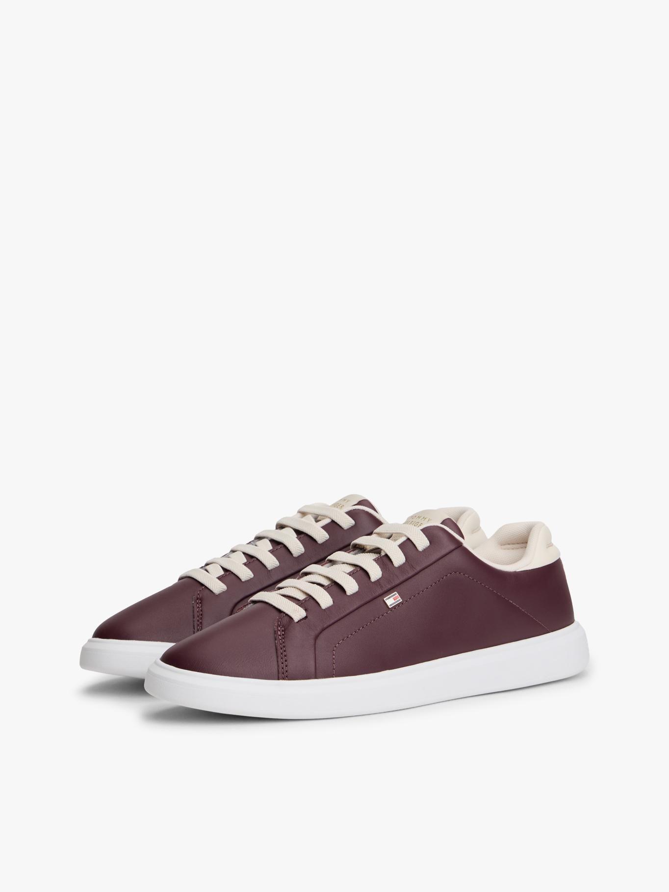 Zapatillas Court Light Weight Tommy Hilfiger Burdeo-0