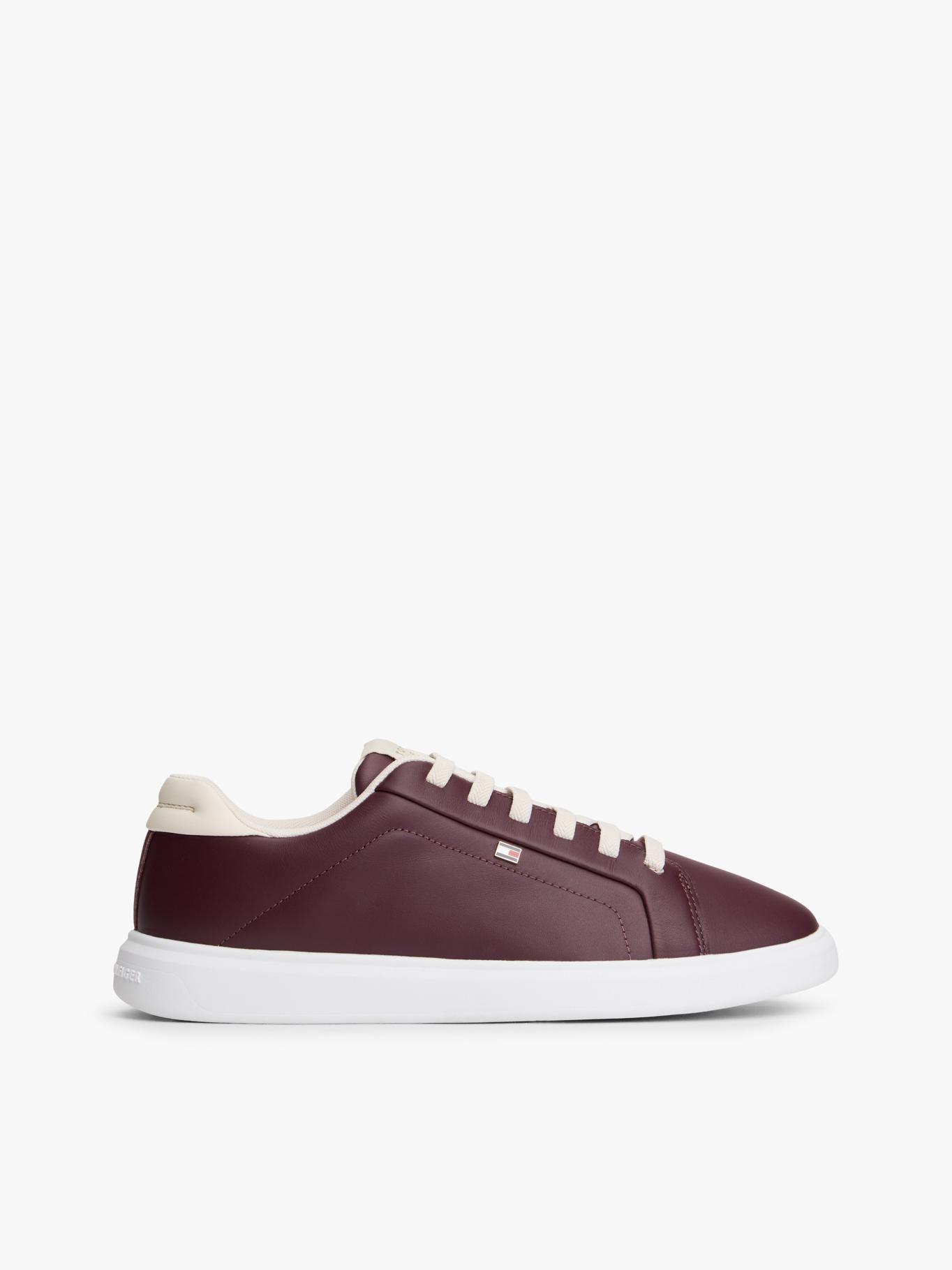 Zapatillas Court Light Weight Tommy Hilfiger Burdeo-4