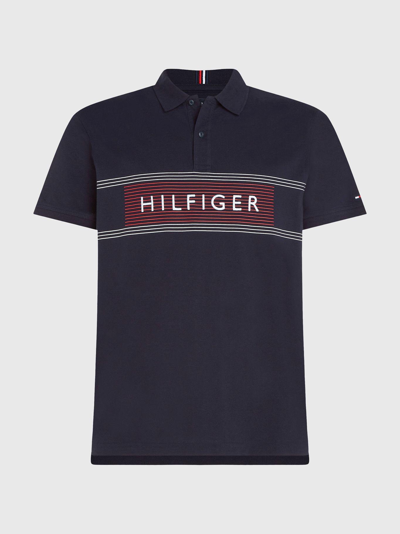 Polo Regular Fit  Con Logo Azul Tommy Hilfiger-5