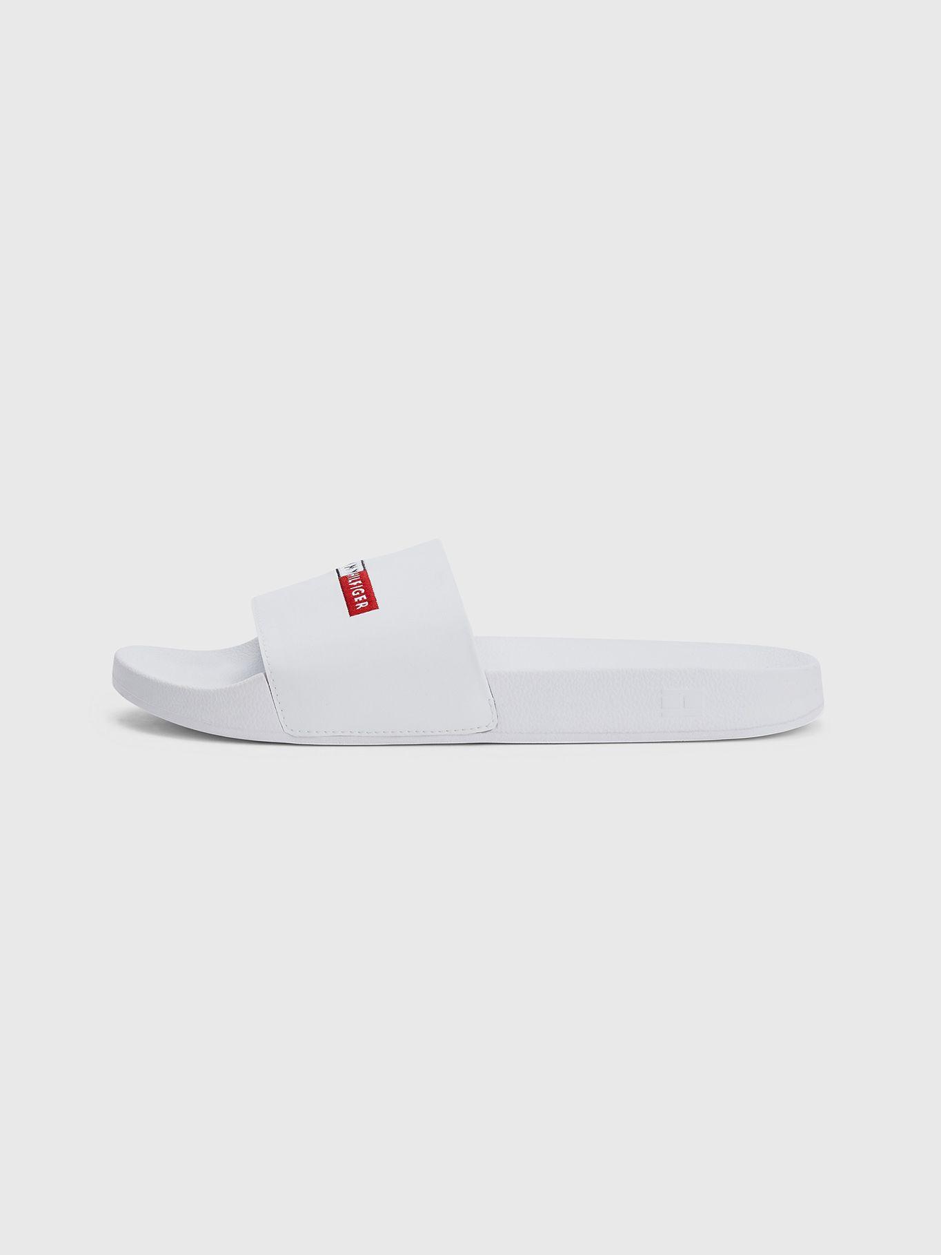 Sandalias Con Logo Block Color Blanco Tommy Hilfiger-2